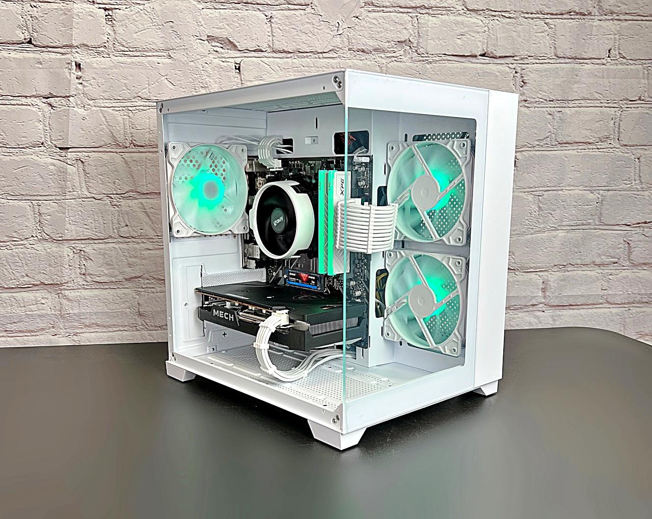 Ryzen 5 3600 RX 6600 16GB RAM 1TB M.2 Wifi 5 Bluetooth Window 10 Gaming PC