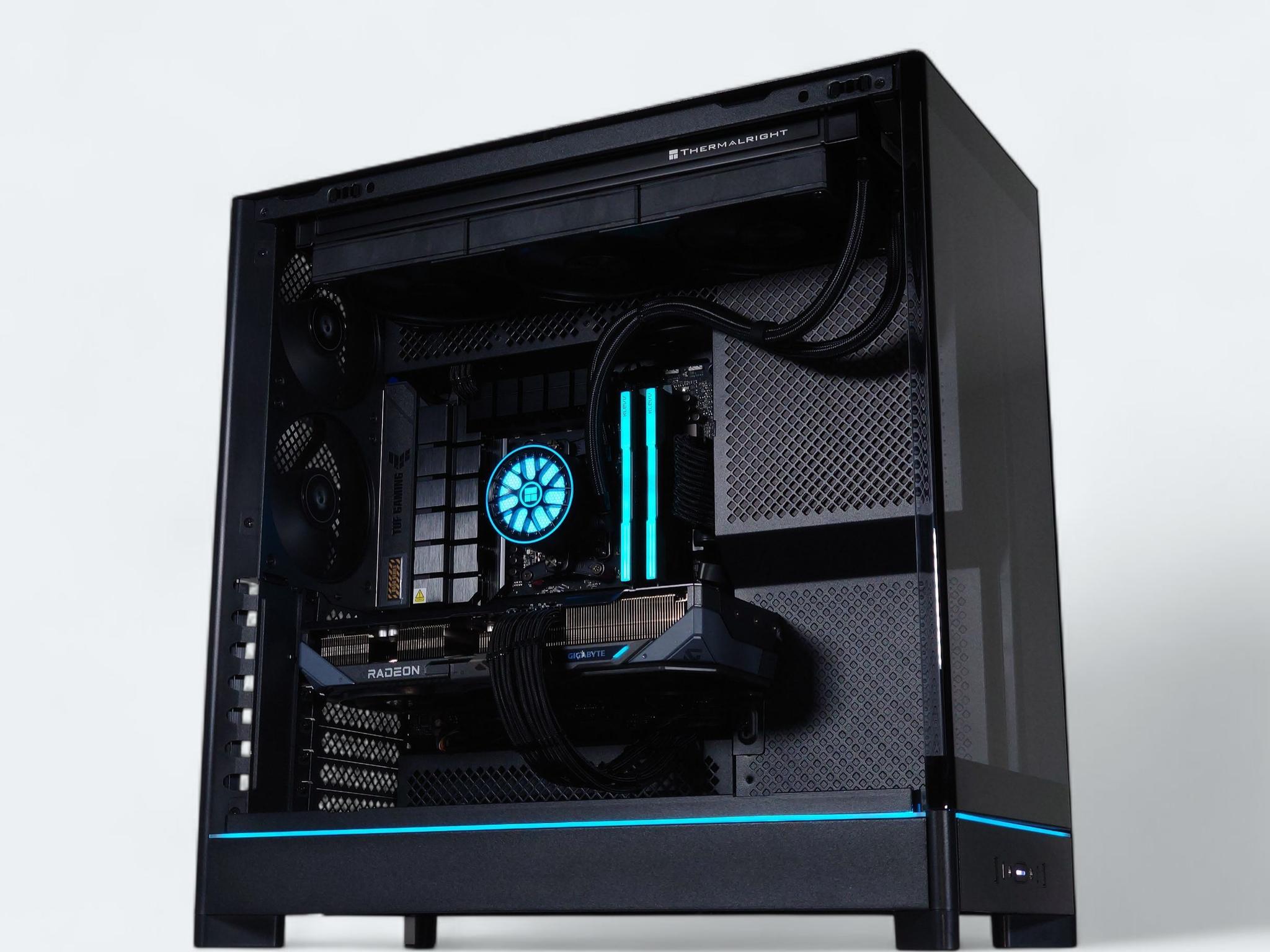 🌌 Liquid Cooled Gaming PC☄️AMD Ryzen 7 7700🌌AMD RX 9070 16GB🌌32GB DDR5🌌1TB NVME
