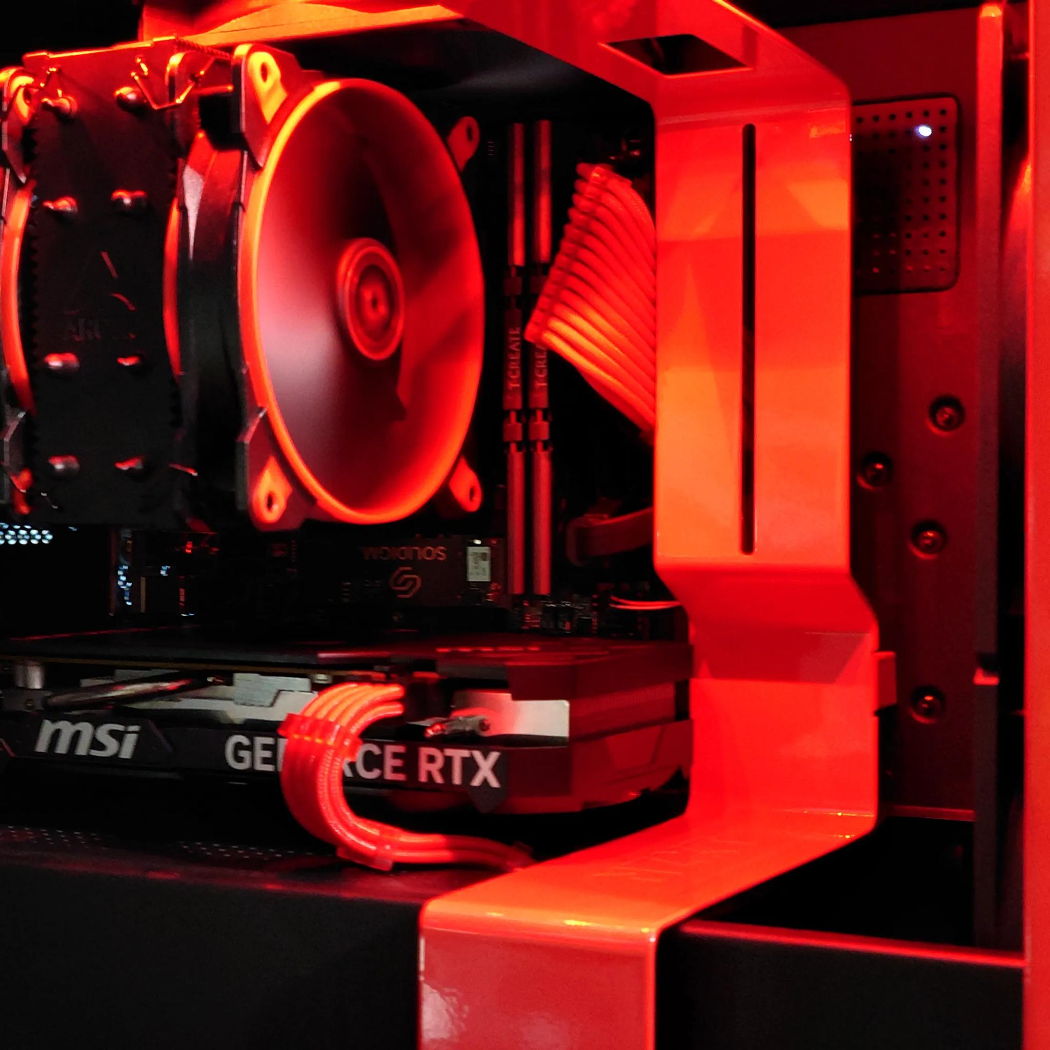 ❤️‍🔥🖤 Gaming PC⚡️Nvidia RTX 4060⚡️AMD Ryzen 5 5600⚡️16GB DDR4⚡️1TB SSD