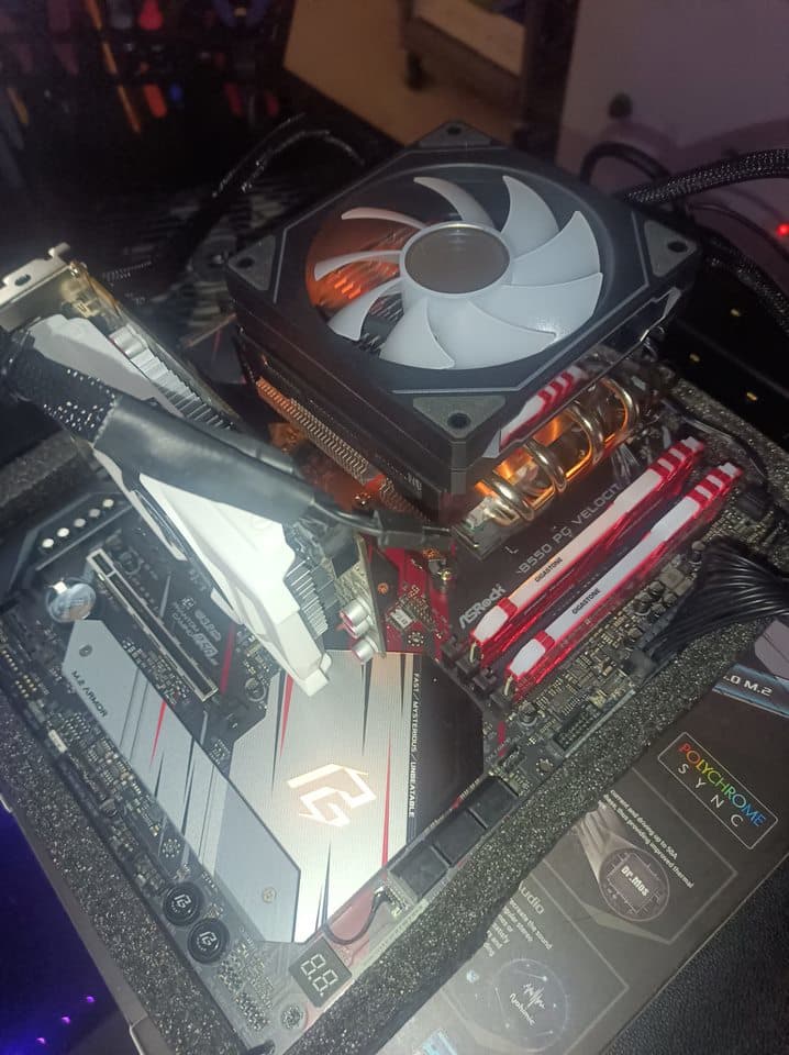 SALE !!! Asrock B550 PG Velocita w/  R7 5700X3D, 32GB Kit (2x16GB) DDR4 3200MHz, 1TB 990 Pro