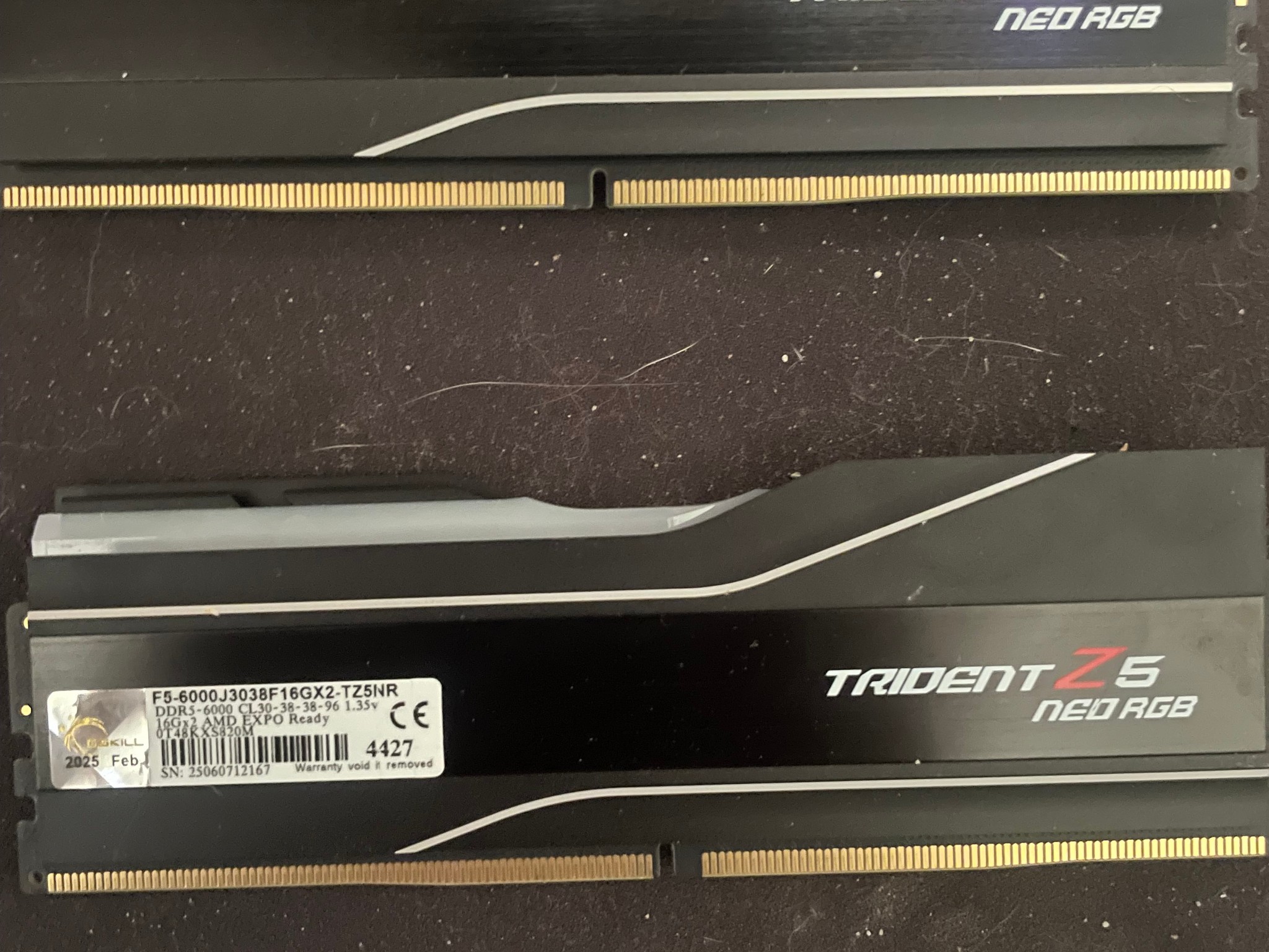 G.skill trident z5 32gb 16x2 SDR5-6000