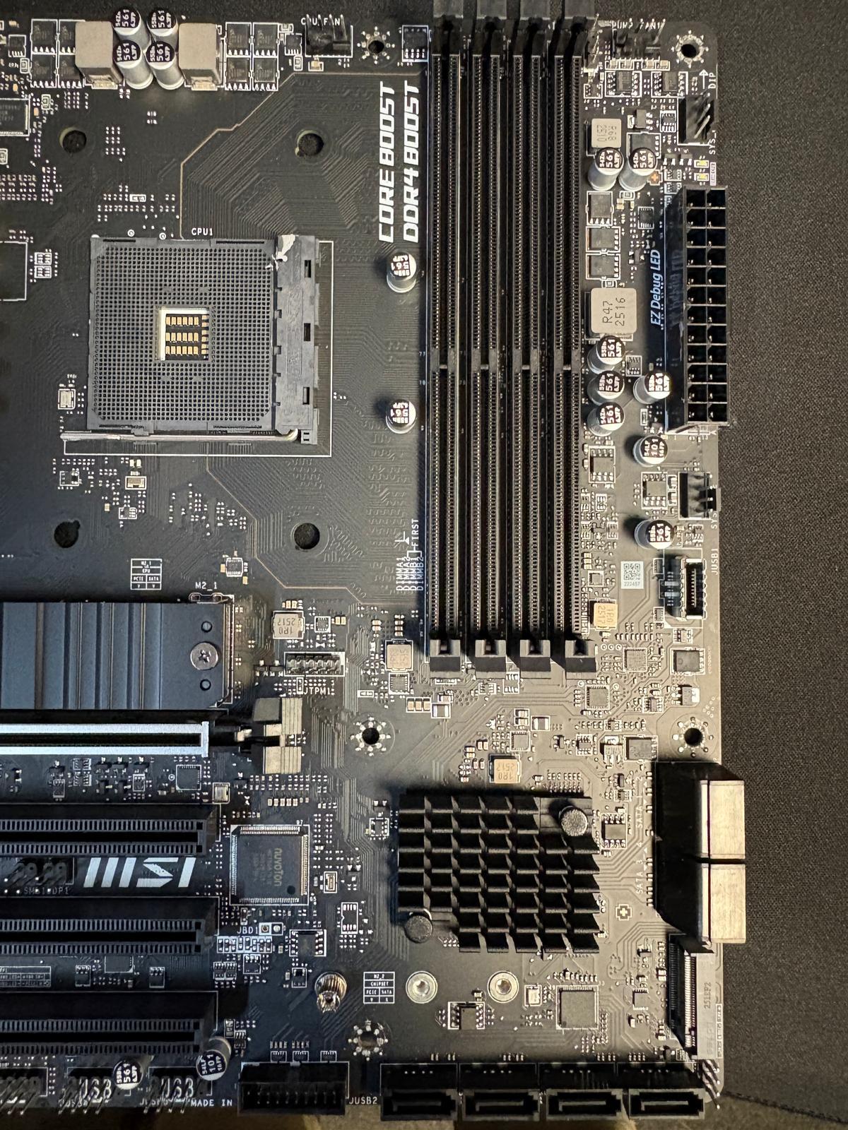USED & FUNCTION GOOD - MSI PRO B550M-VC WIFI