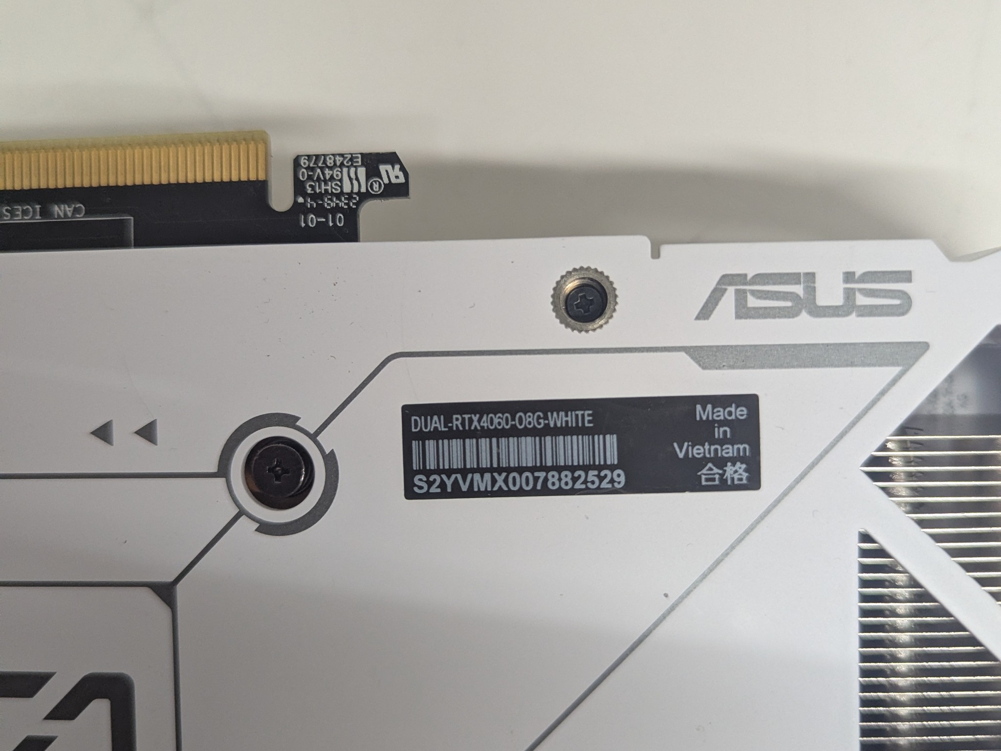 ❄️ ASUS 4060 Dual RTX 8GB White | Modern 1080p–1440p Powerhouse