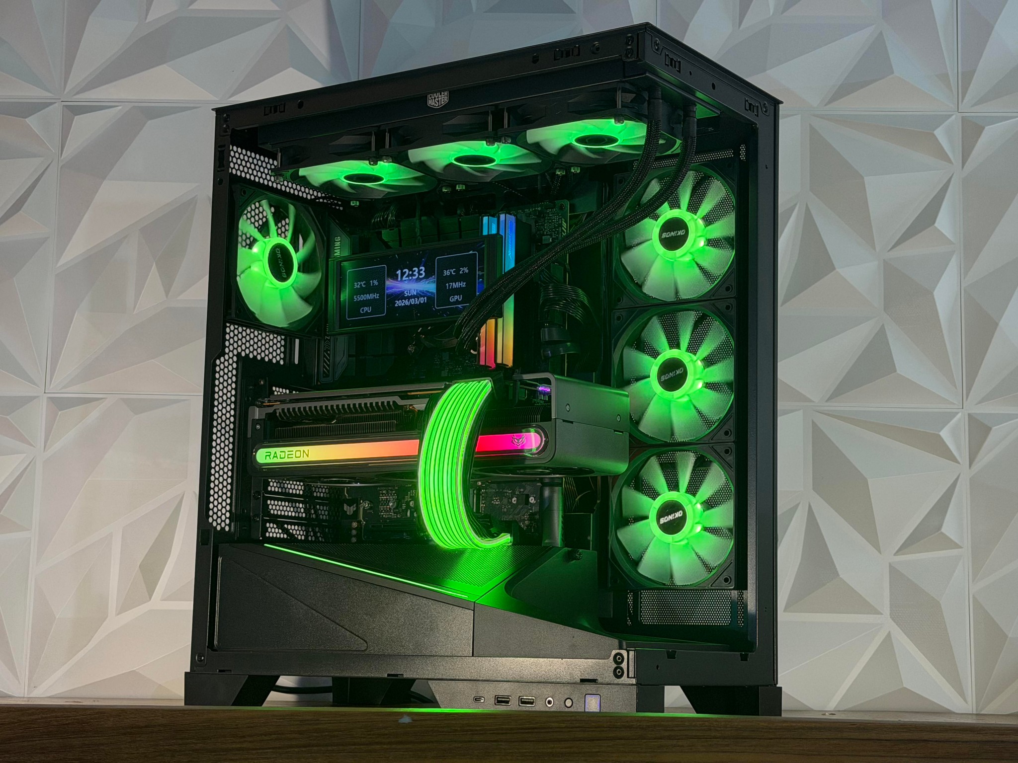 i9-13900K | RX 7900 XTX | 32GB DDR5| 2TB NVMe | LCD | Windows 11 Pro 🌊"🌊 “AQUA OVERDRIVE” PC