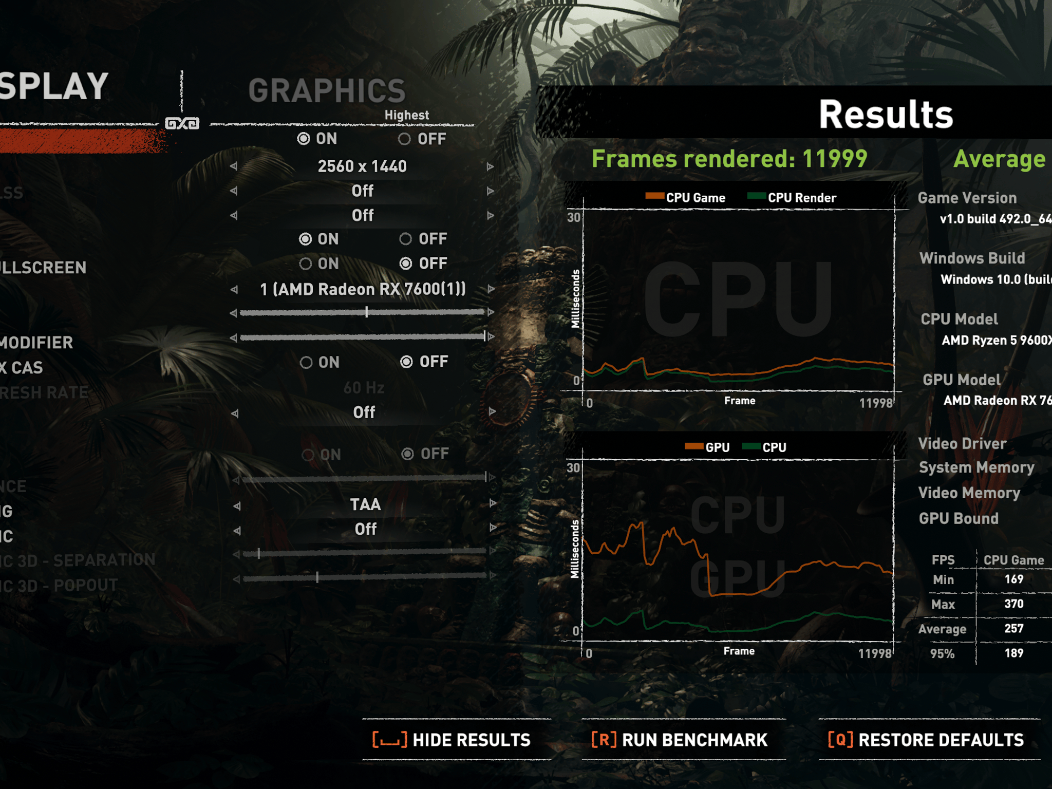 9600X | RX 7600 | 16 GB | 1 TB | 600W GOLD