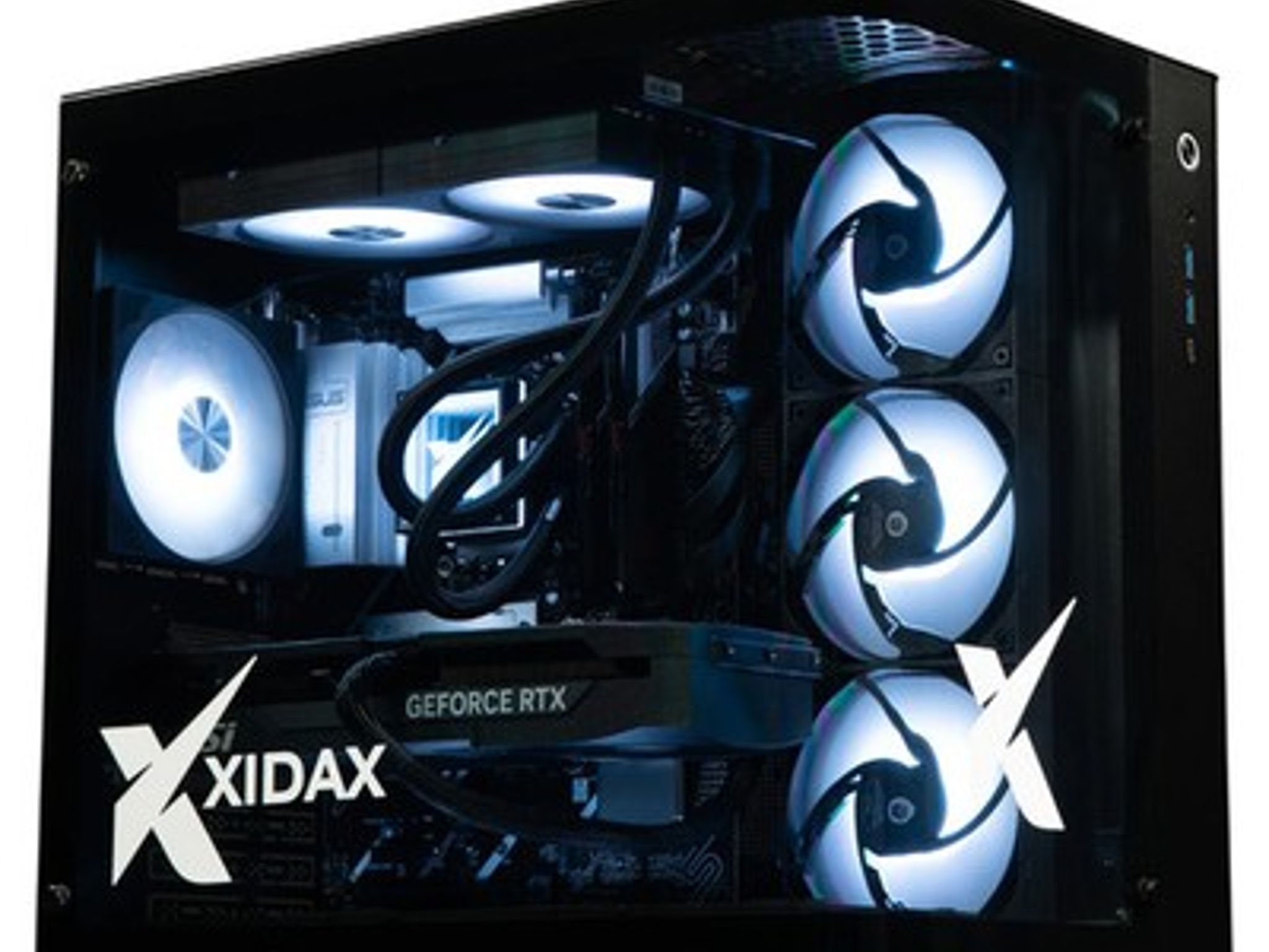 XIDAX X-6 Gaming PC Ryzen 7 7800X3D RTX 5070 Ti 32GB DDR5 2TB NVMe WiFi Win 11