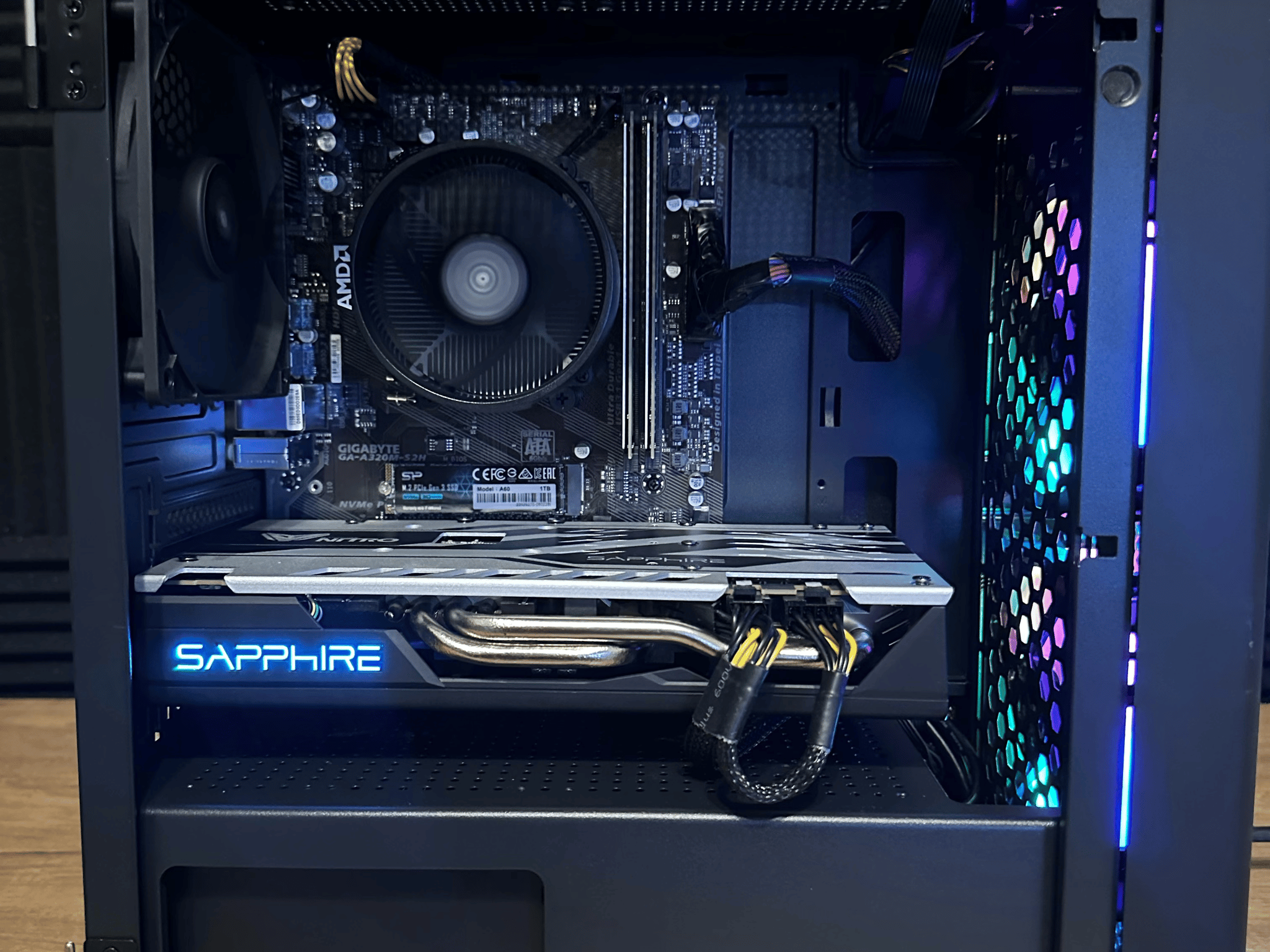 "Victory" RX 580 8gb + Ryzen 5 5600G Custom Gaming PC