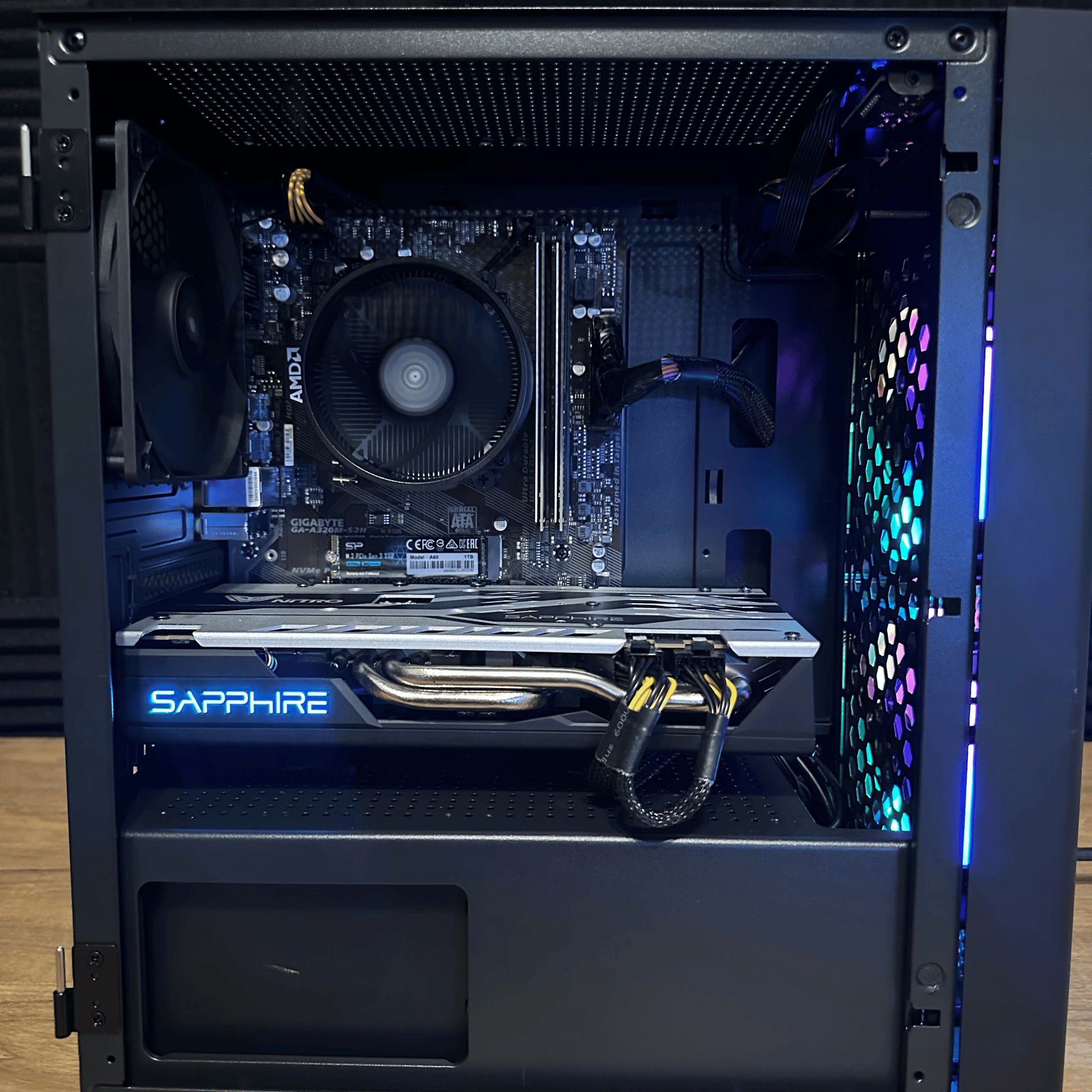"Victory" RX 580 8gb + Ryzen 5 5600G Custom Gaming PC