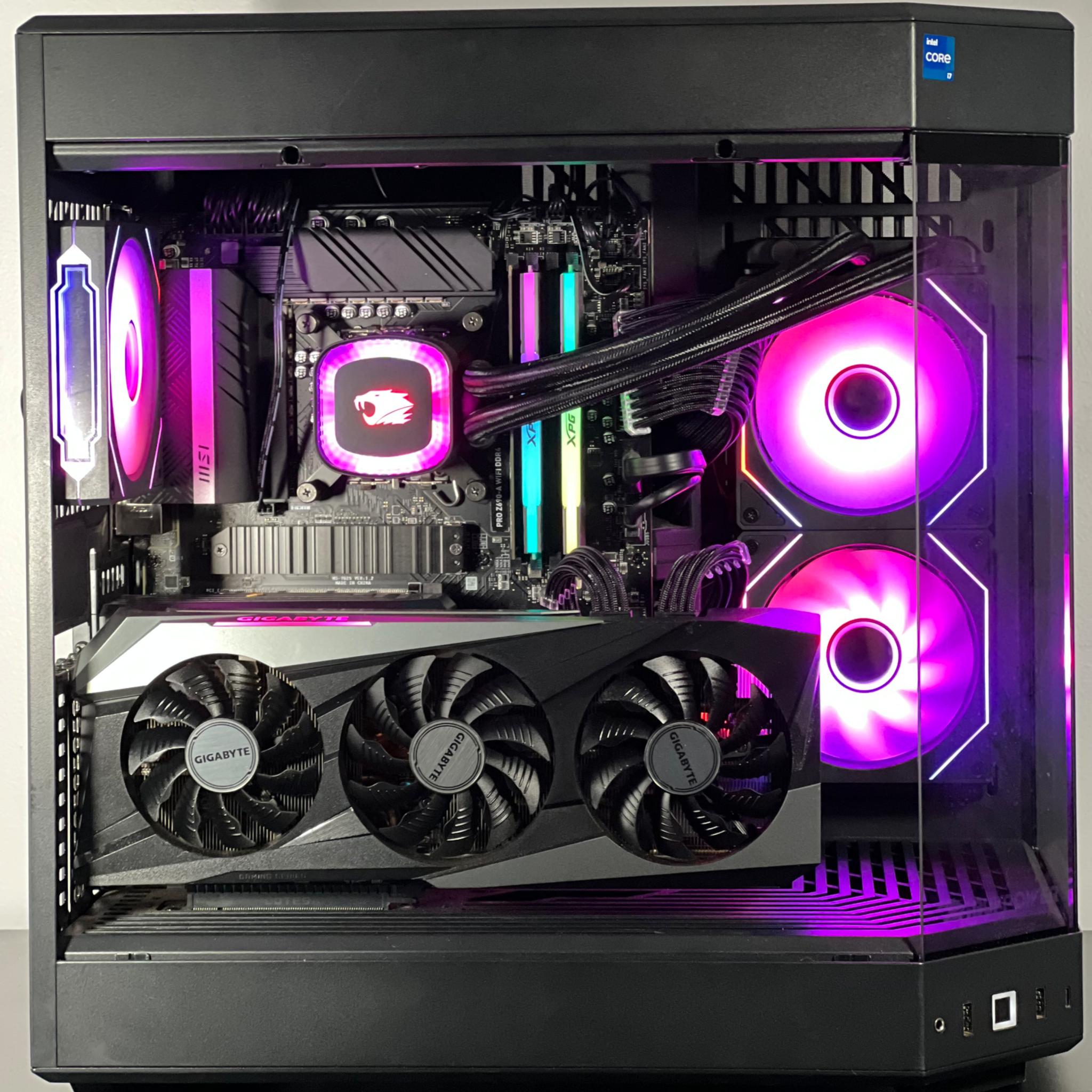 RTX 3070TI | Intel I7 12700KF | Hyte Y60 | 1TB SSD | DDR4