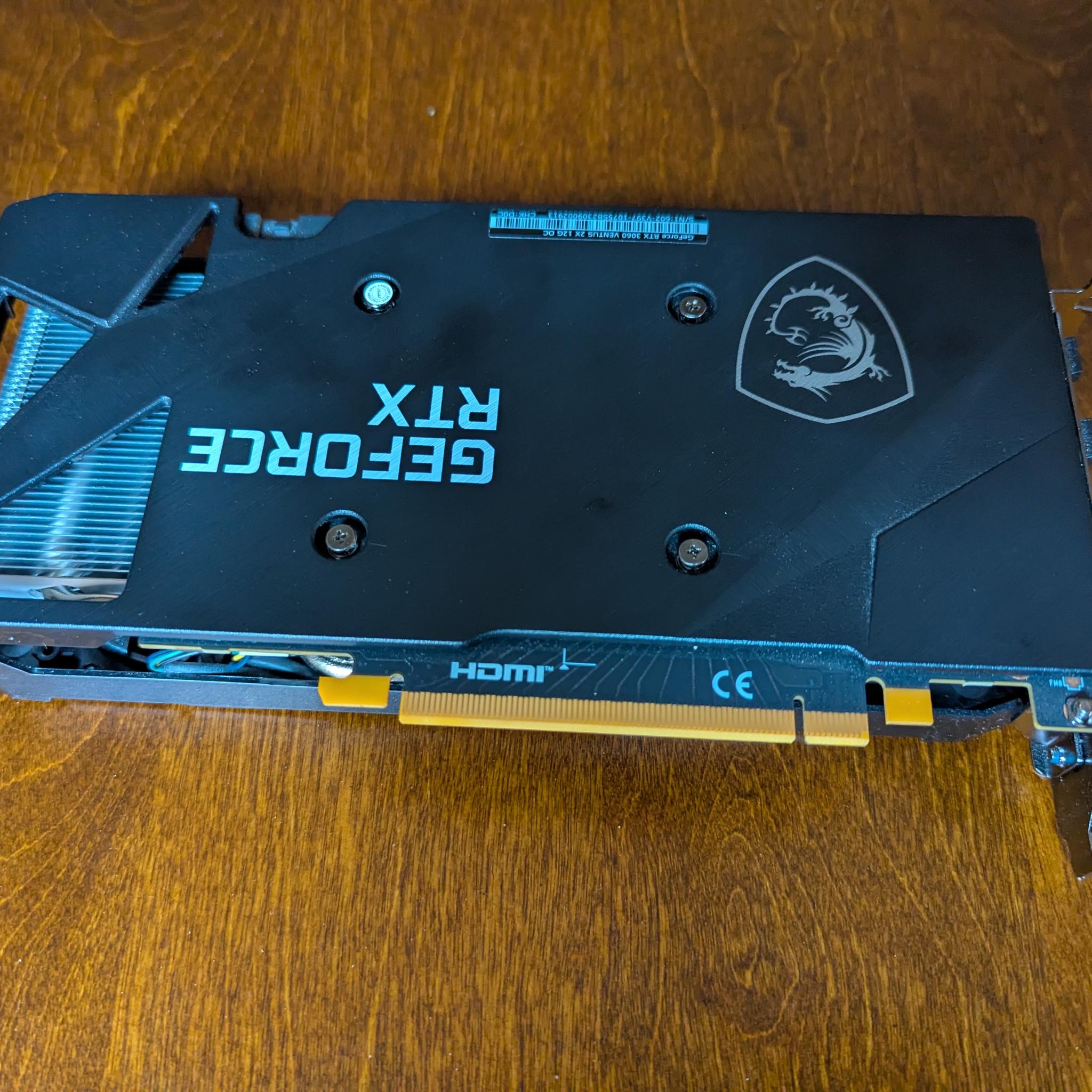 MSI GeForce RTX 3060 Ventus 2X 12G OC