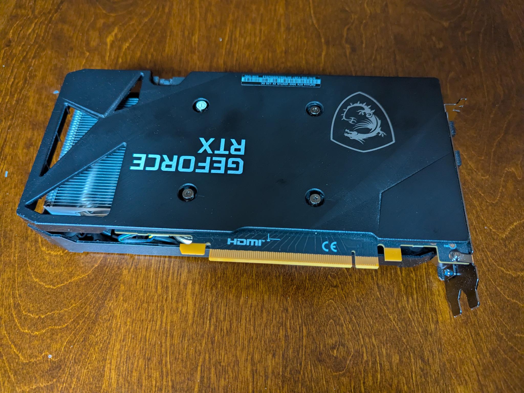 MSI GeForce RTX 3060 Ventus 2X 12G OC