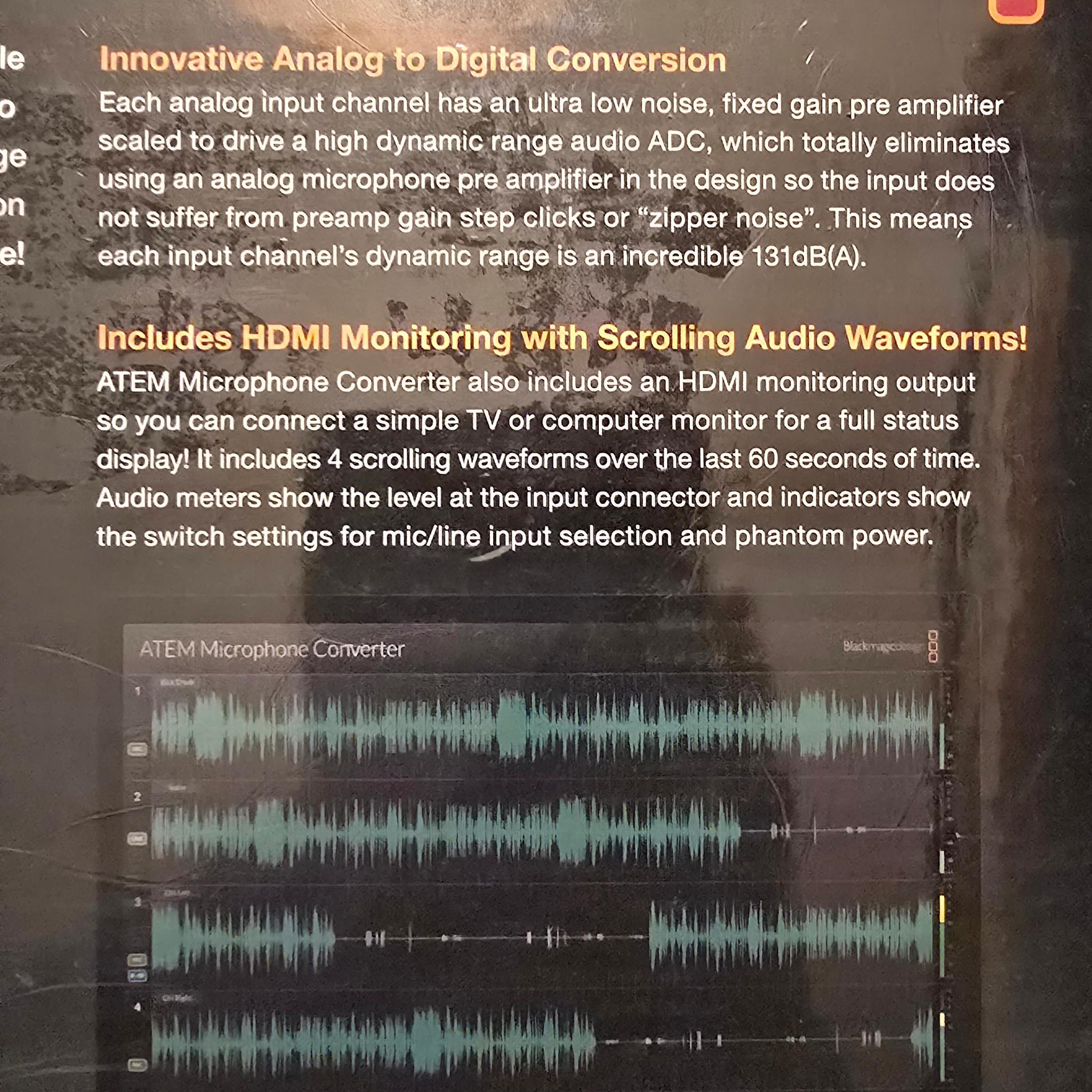 ATEM Microphone Converter