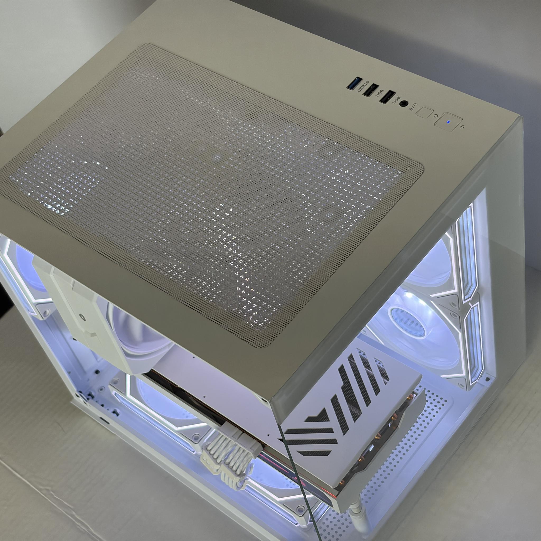 🔥 RX 6800 + Ryzen 5 5600 – White Gaming PC – 1440p Ultra Monster | 1TB NVMe | 16GB RAM