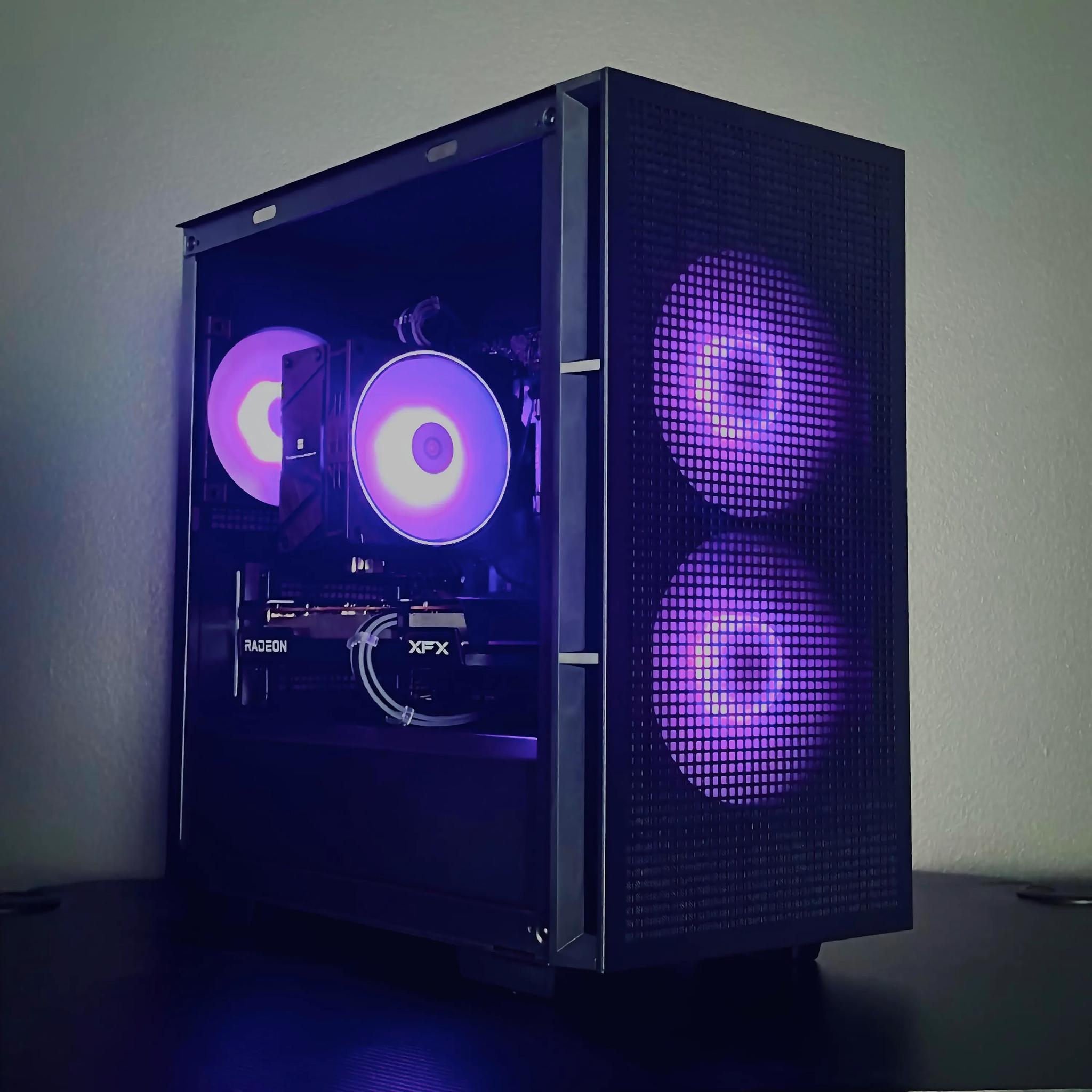 AMD PC - RYZEN 5 3600, RX 6600, 1TB SSD - WIN 10 PRO, WIFI