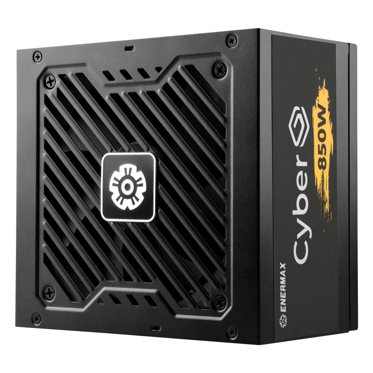 ENERMAX CyberG 850W 80+ Gold, Non Modular, ATX 12V Active PFC Power Supplies - (Bulk Pack)