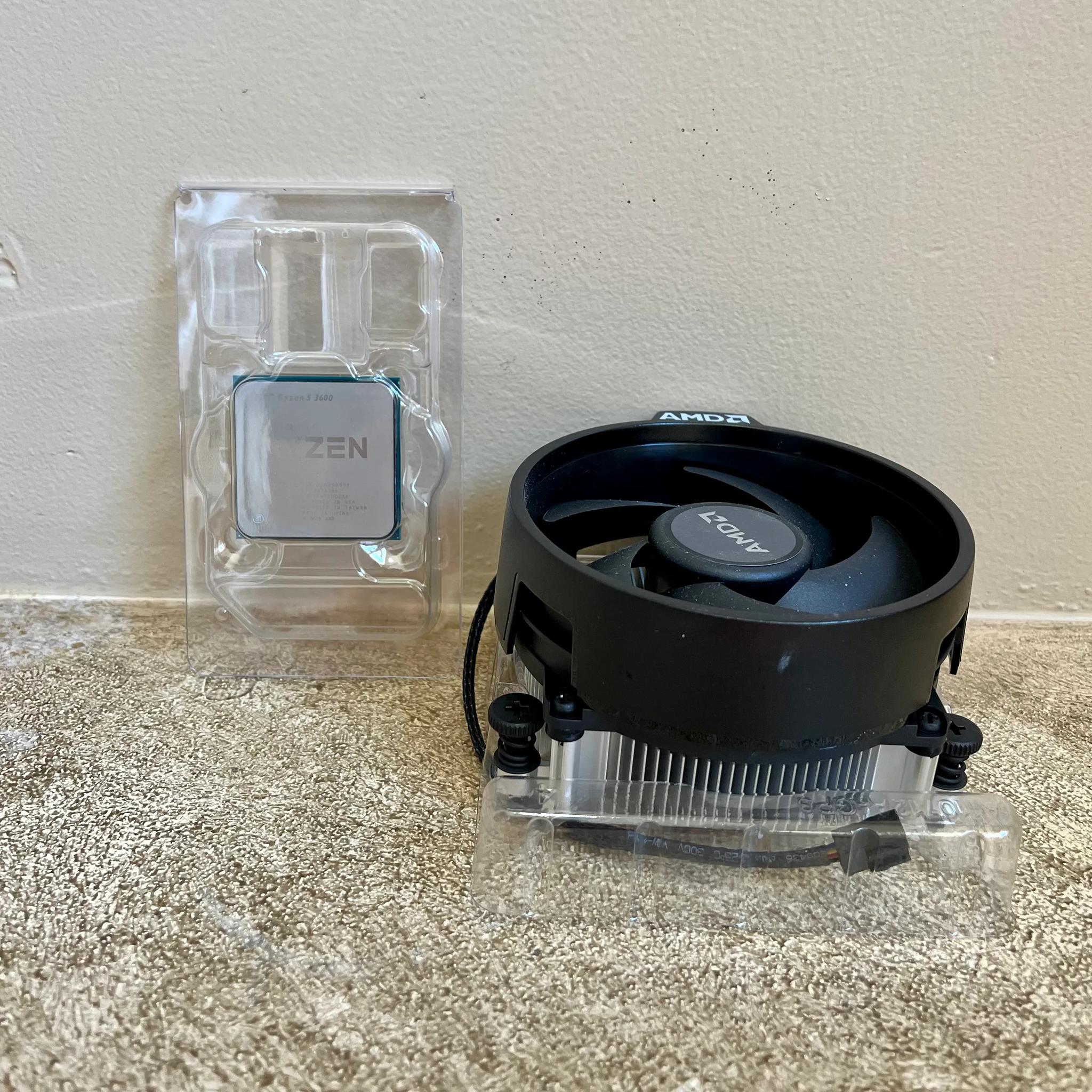 AMD Ryzen 5 3600 6-Core, 12-Thread CPU with Wraith Stealth Cooler