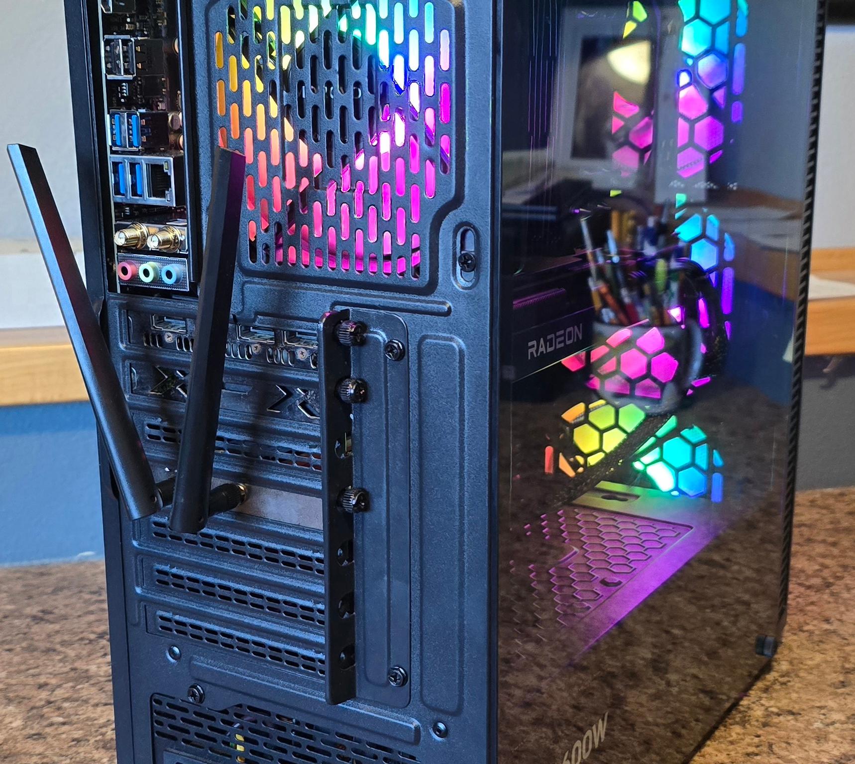 i3-13100 + rx 6700 entry pc build