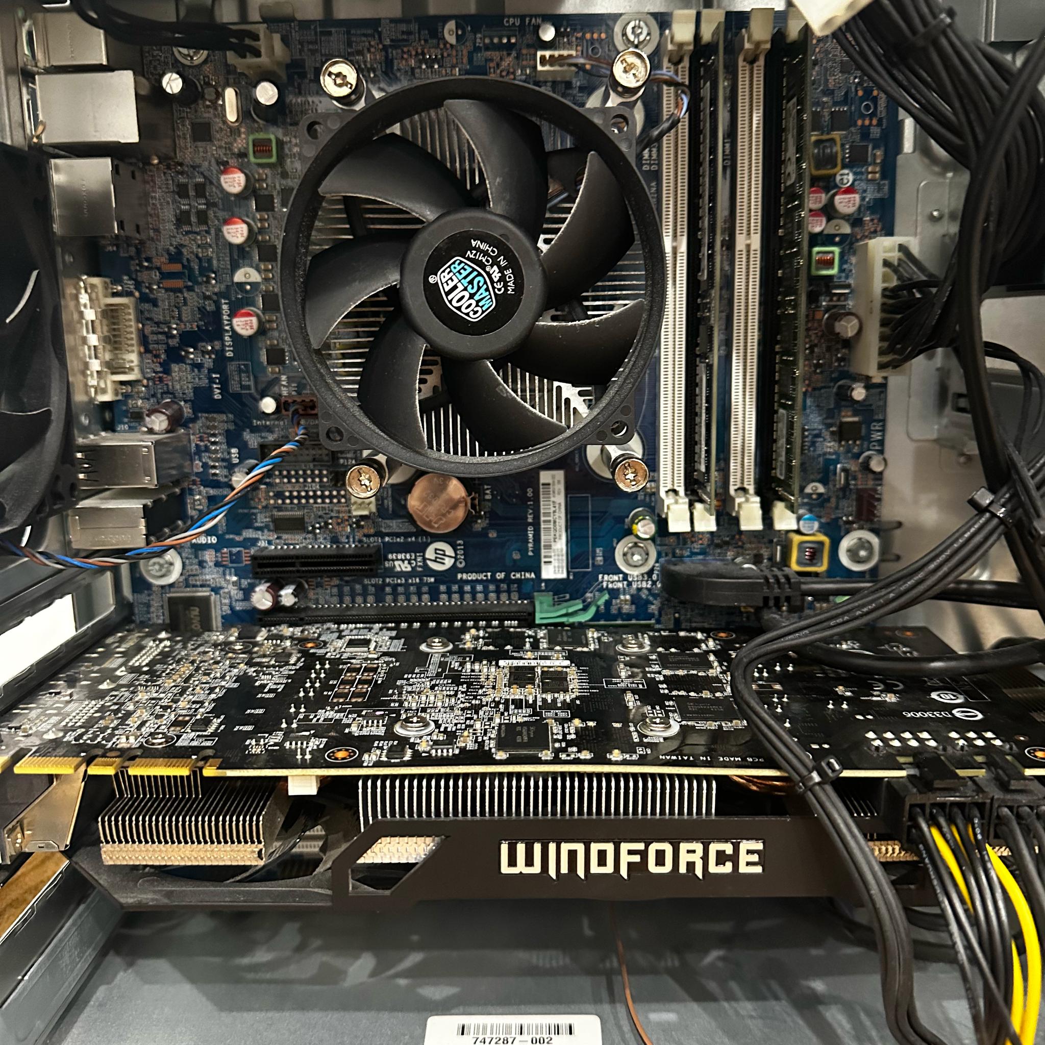 HP Z230 Workstation Office PC | w/ 16gb RAM | GTX 970 (no storage and wifi)