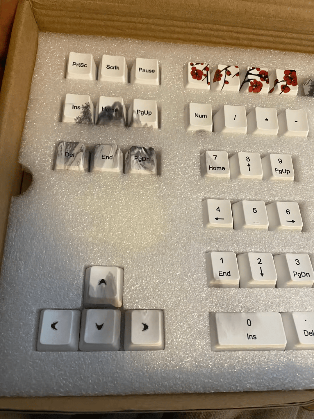 Sakura 108 Key Cap Set from Japan