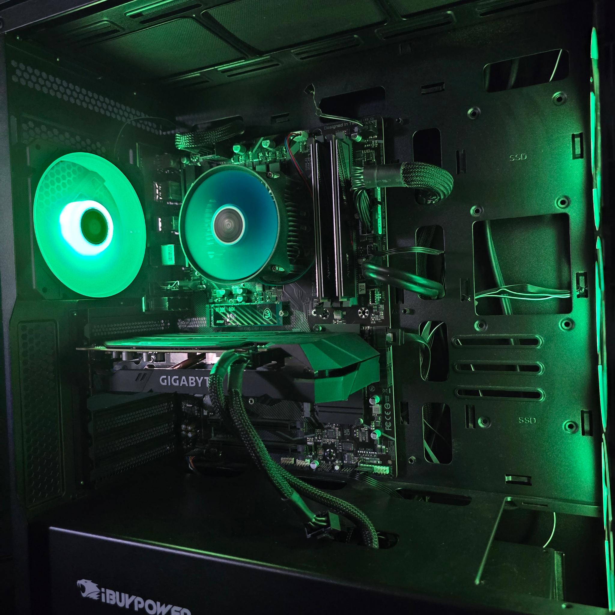 Ibuypower prebuilt- gigabyte 1660ti - Core i7-11700F, 16GB RAm