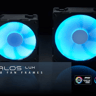 Phanteks Halos Lux Digital LED 120mm Fan Frame Alum, Black (Used, Like New)