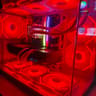 White 4K Gaming/Productivity Custom PC Radeon RX 9070 XT - Ryzen 9 7900X, 32GB RAM Scrren+Mirror Fan