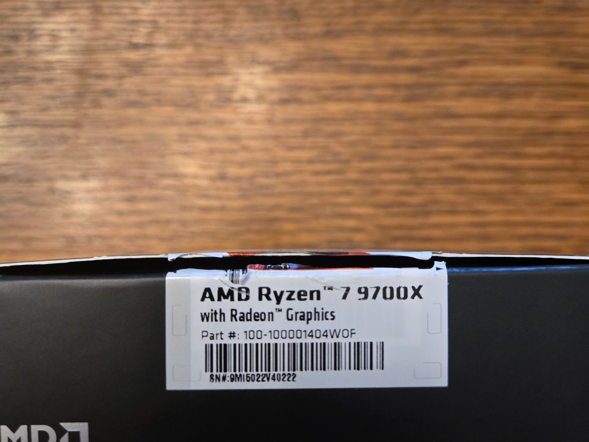 AMD Ryzen 7 9700X