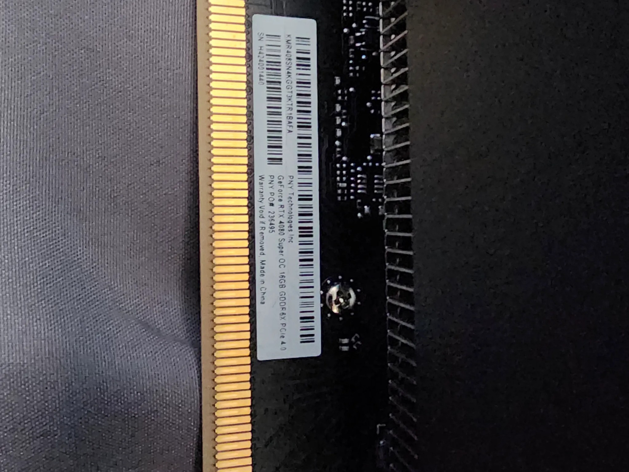 PNY RTX 4080 Super Verto OC