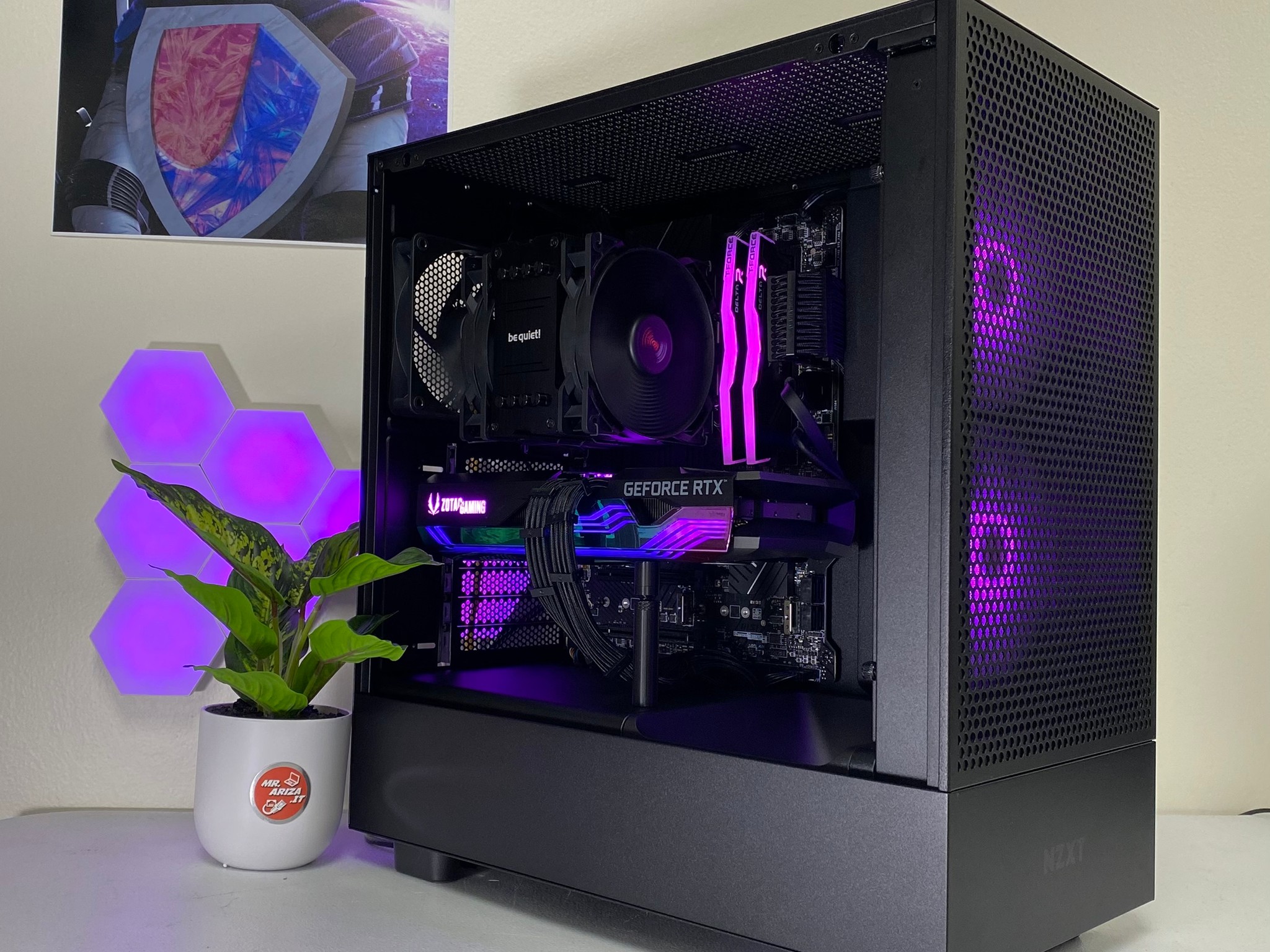 🌌i5-12600KF/32GB/1TB/RTX 3070 🌌 Galactic Forge" Gaming PC 🌌