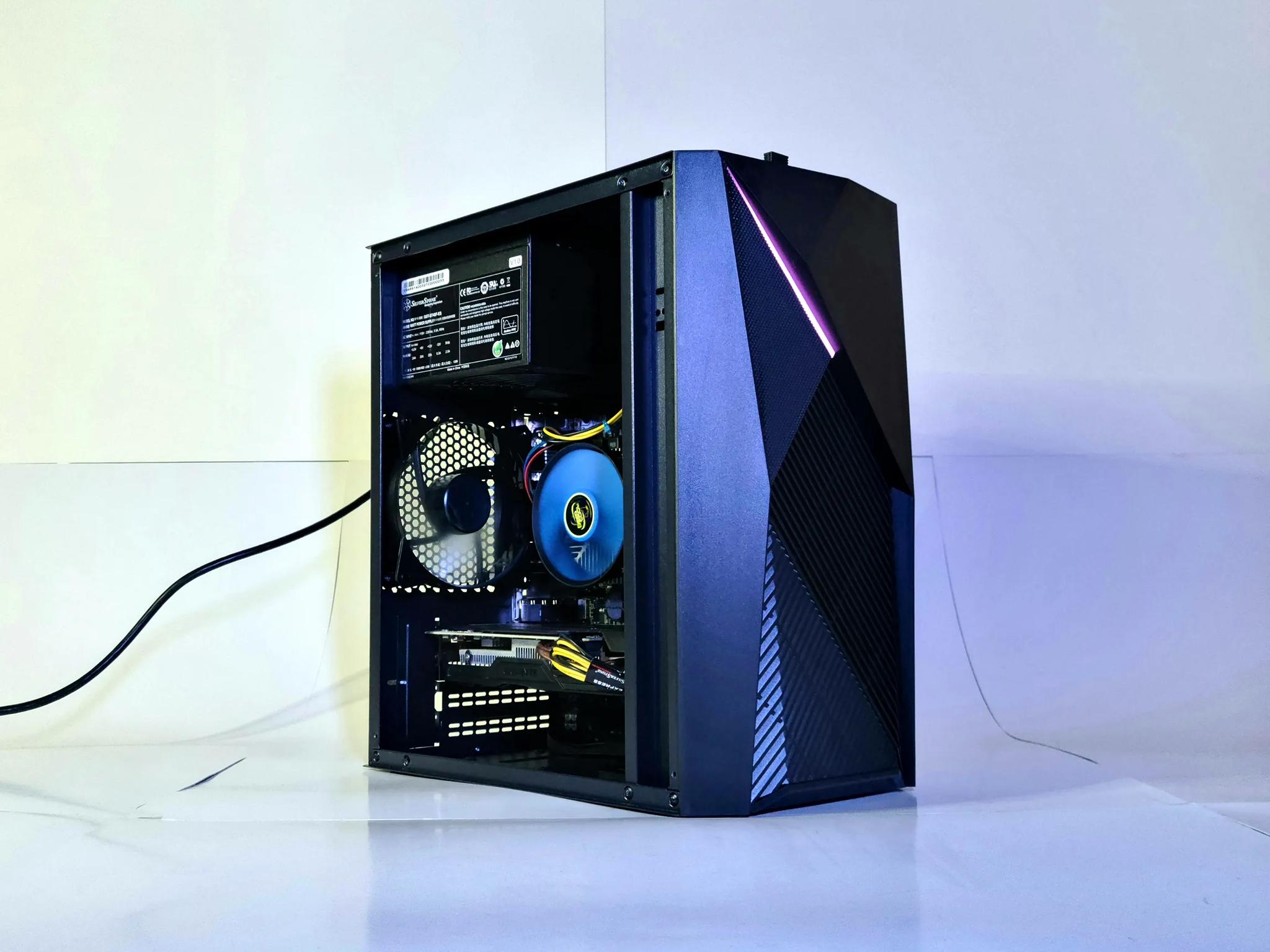 Myny60 Gaming PC Custom Windows 10 Pro GTX 1060 Micro ATX Intel Powerhouse(wifi)