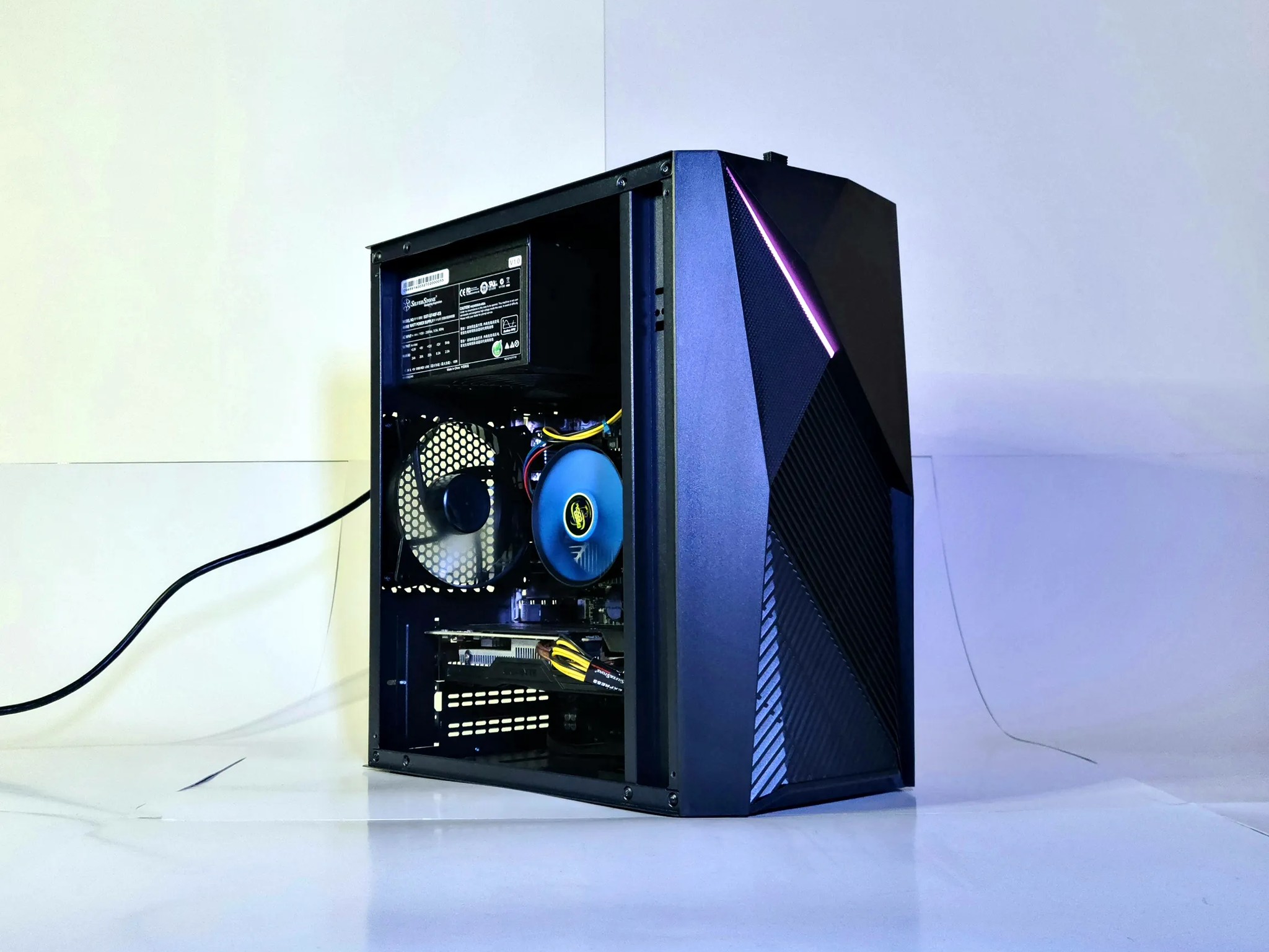 Myny60 Gaming PC Custom Windows 10 Pro GTX 1060 Micro ATX Intel Powerhouse(wifi)