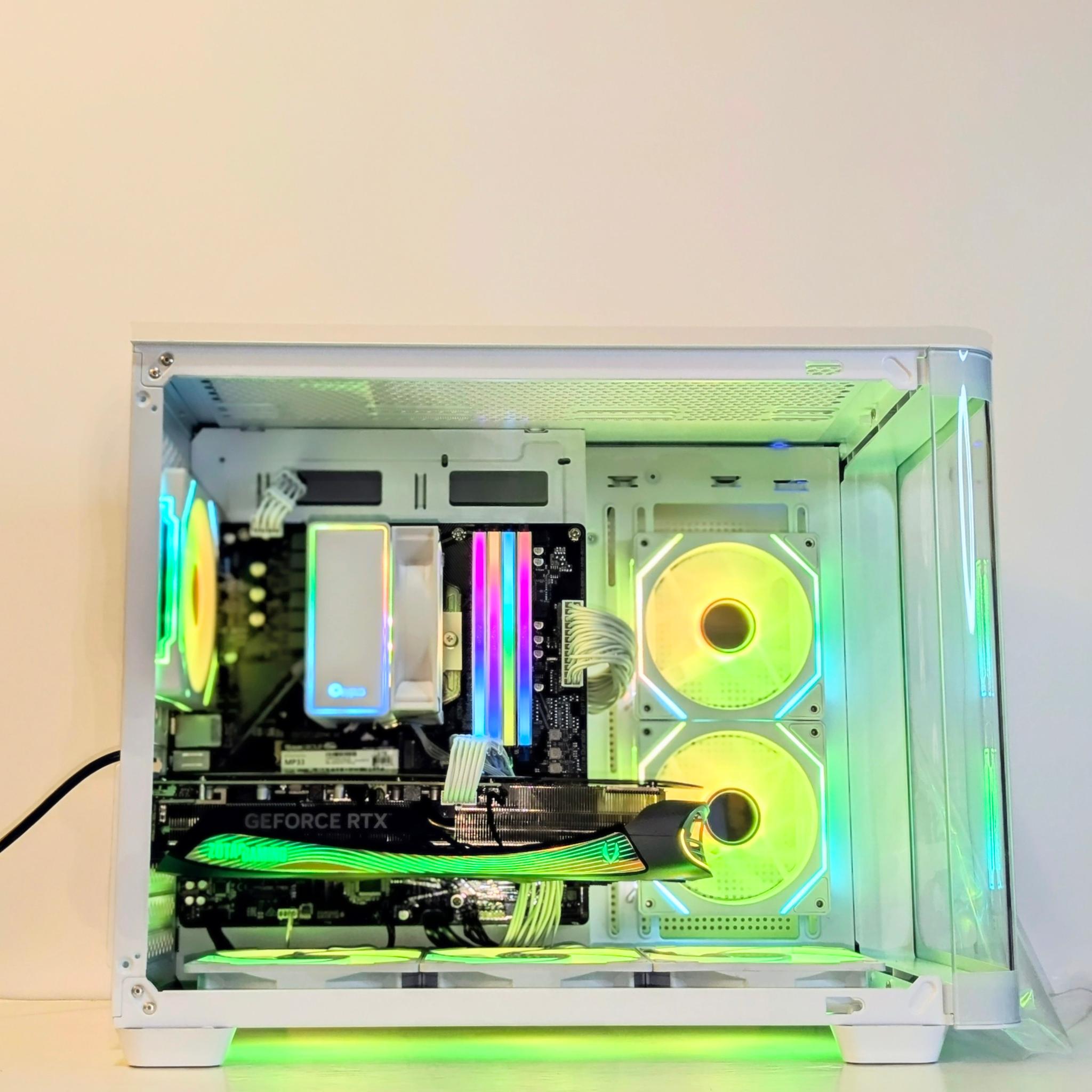 1440P/4K Gaming Beast🔥⚪|RTX 4070TI|32GB RAM|Ryzen 9|2TB Storage|Wi-Fi+ BT| Windows 11