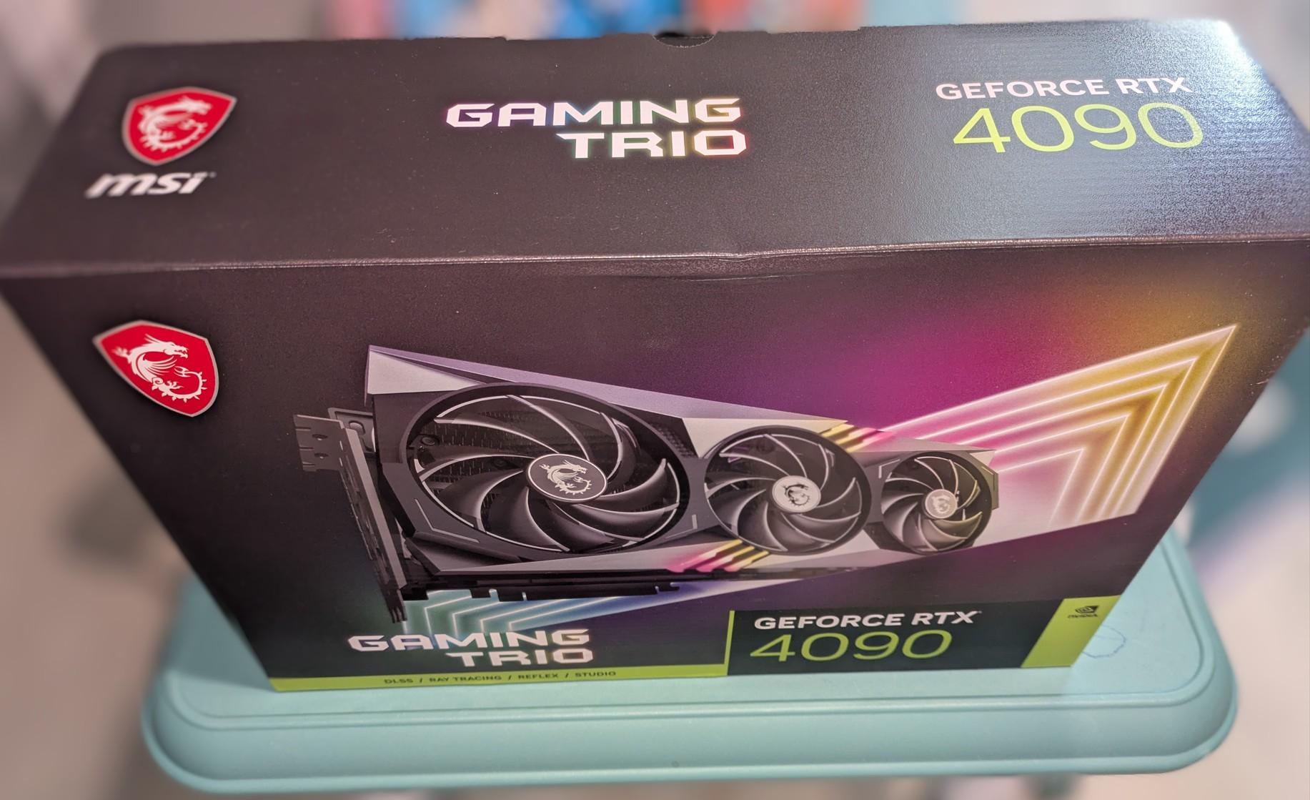 MSI RTX 4090 GAMING TRIO 24G - Used: Great Condition!