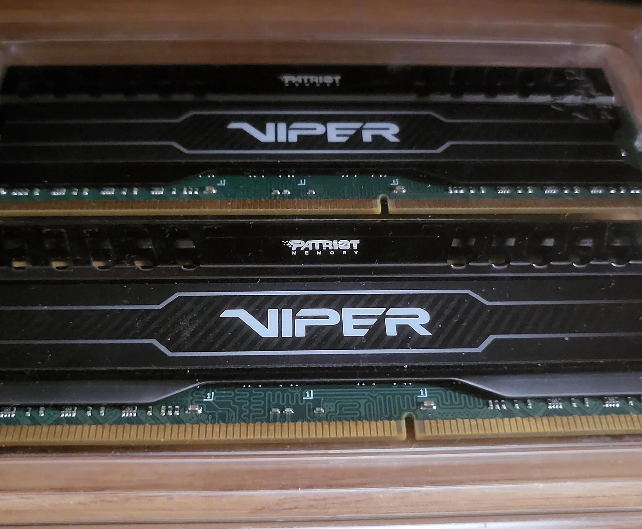 AS-IS Patriot 16GB (2x8GB) DDR3 PC3-15000 1866MHz RAM