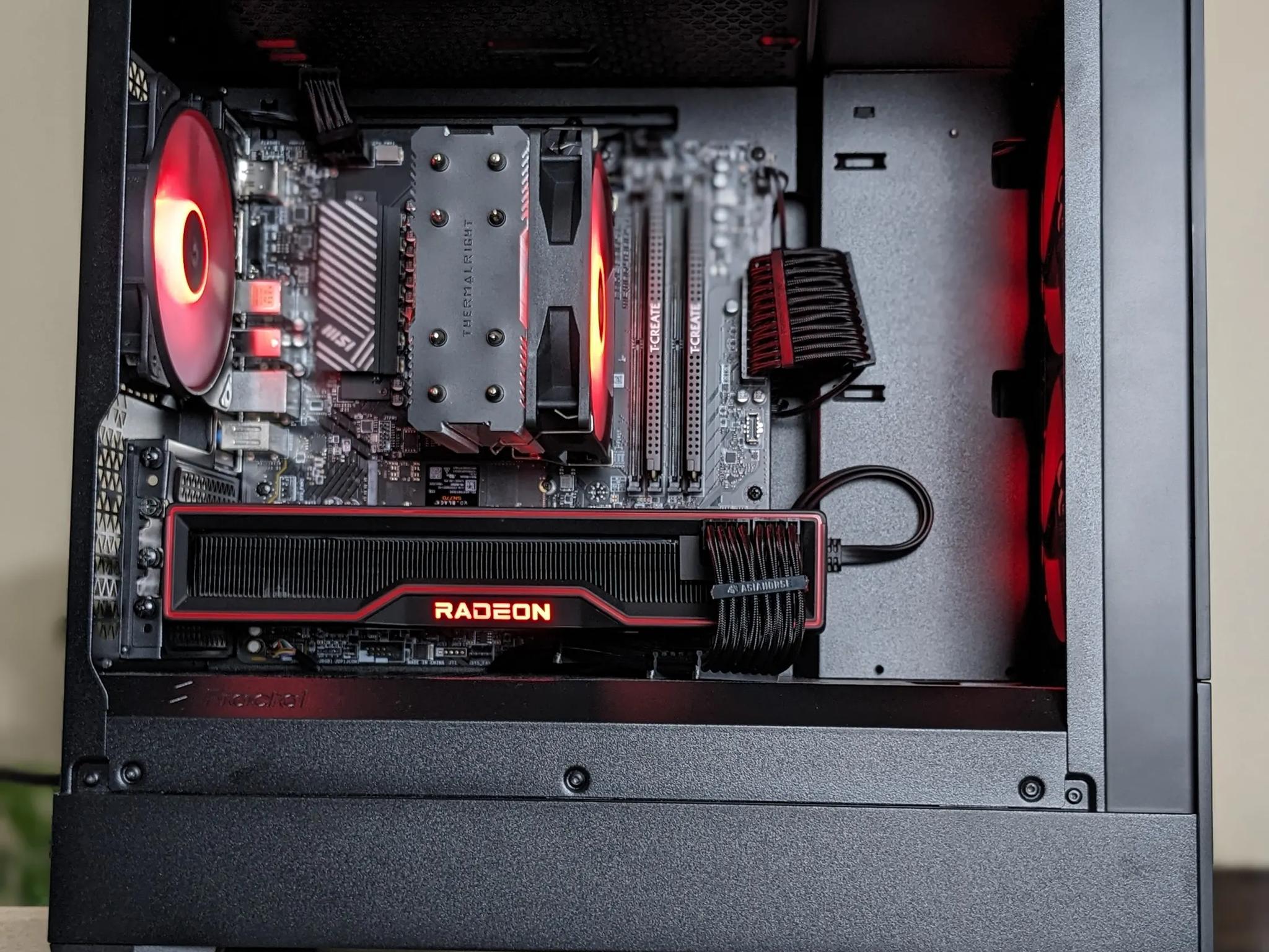 High End Ryzen Gaming PC - Ryzen 5 7500F - RX 6800 XT