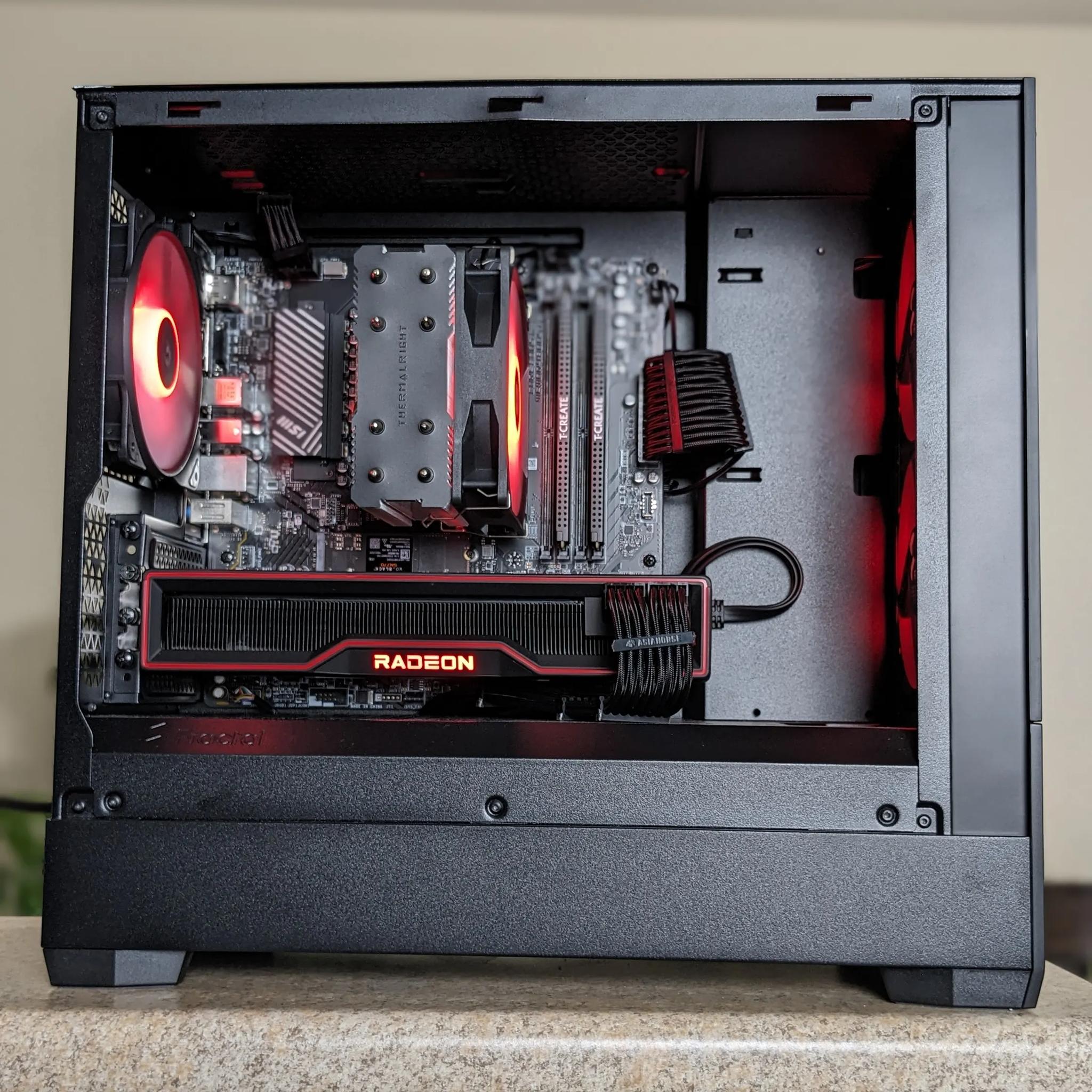 High End Ryzen Gaming PC - Ryzen 5 7500F - RX 6800 XT