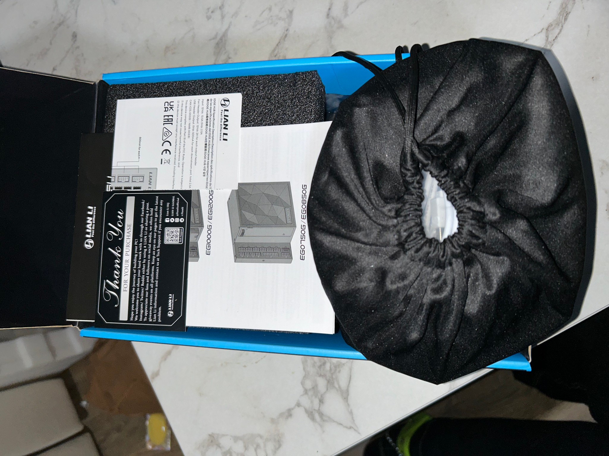 Lian li edge 1000w psu white