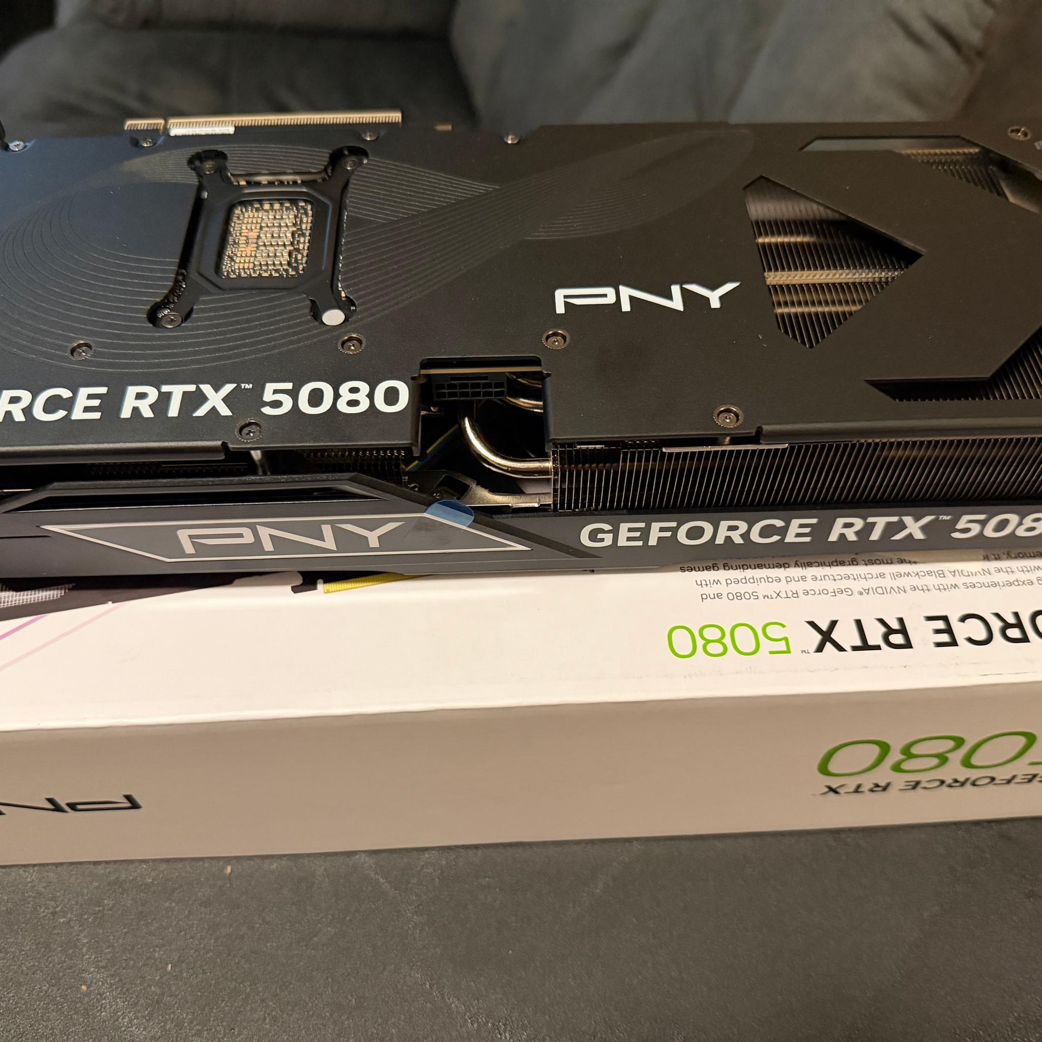 PNY GeForce RTX 5080 Overclocked Triple Fan