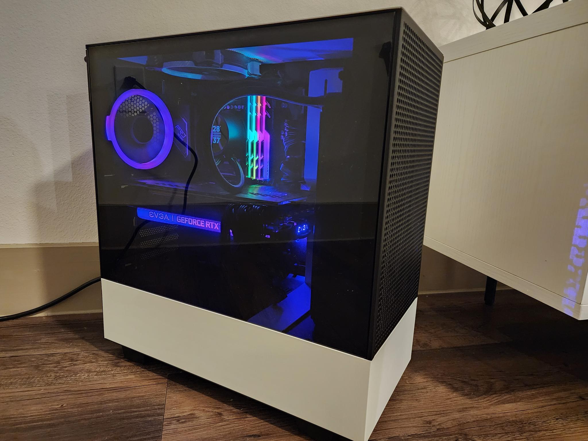 NZXT Case | i9-12900K Hexadeca-Core | EVGA 3080 10GB | 32GB RAM