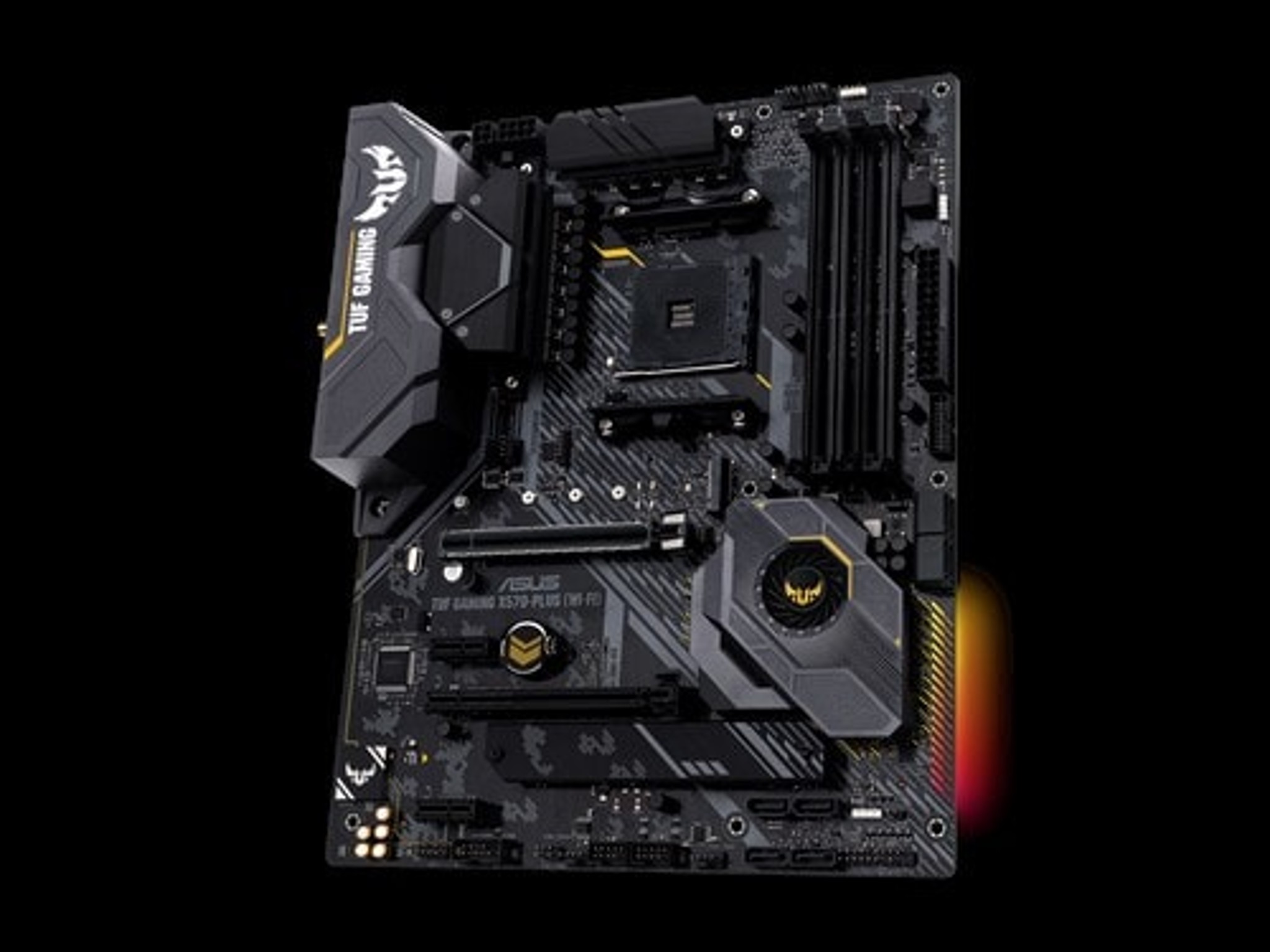 ASUS TUF GAMING X570-PLUS WI-FI AMD Socket X570 AM4 ATX M.2 Desktop Motherboard