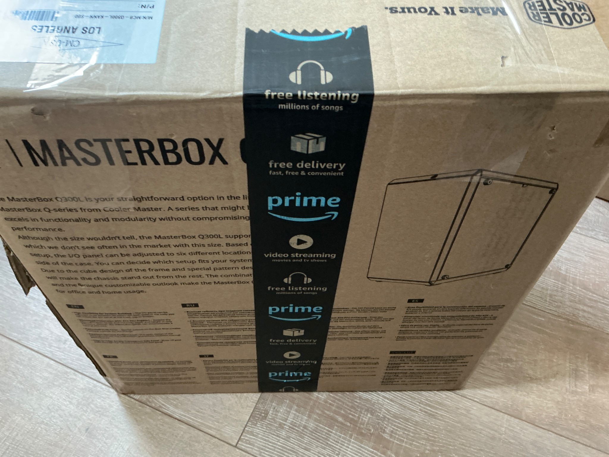Cooler master ql300 w/ fans & 550 watt psu