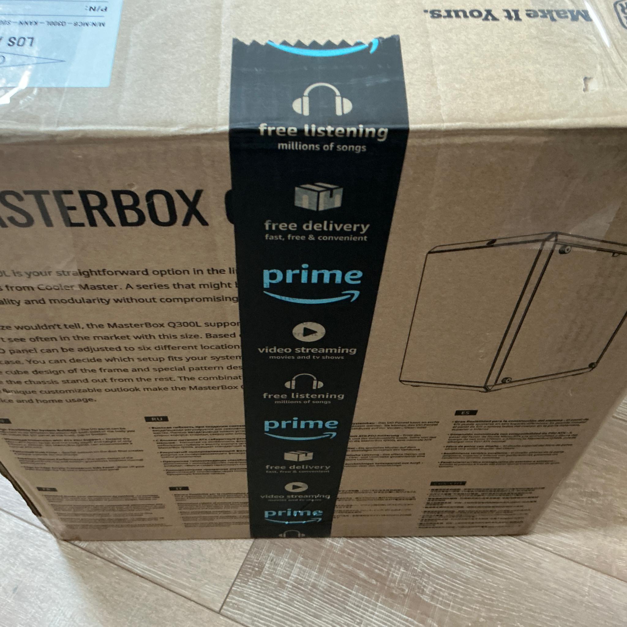 Cooler master ql300 w/ fans & 550 watt psu