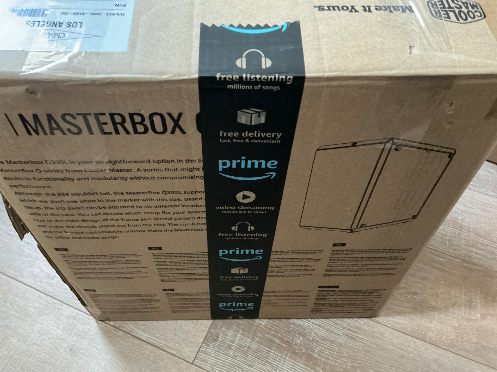 Cooler master ql300 w/ fans & 550 watt psu