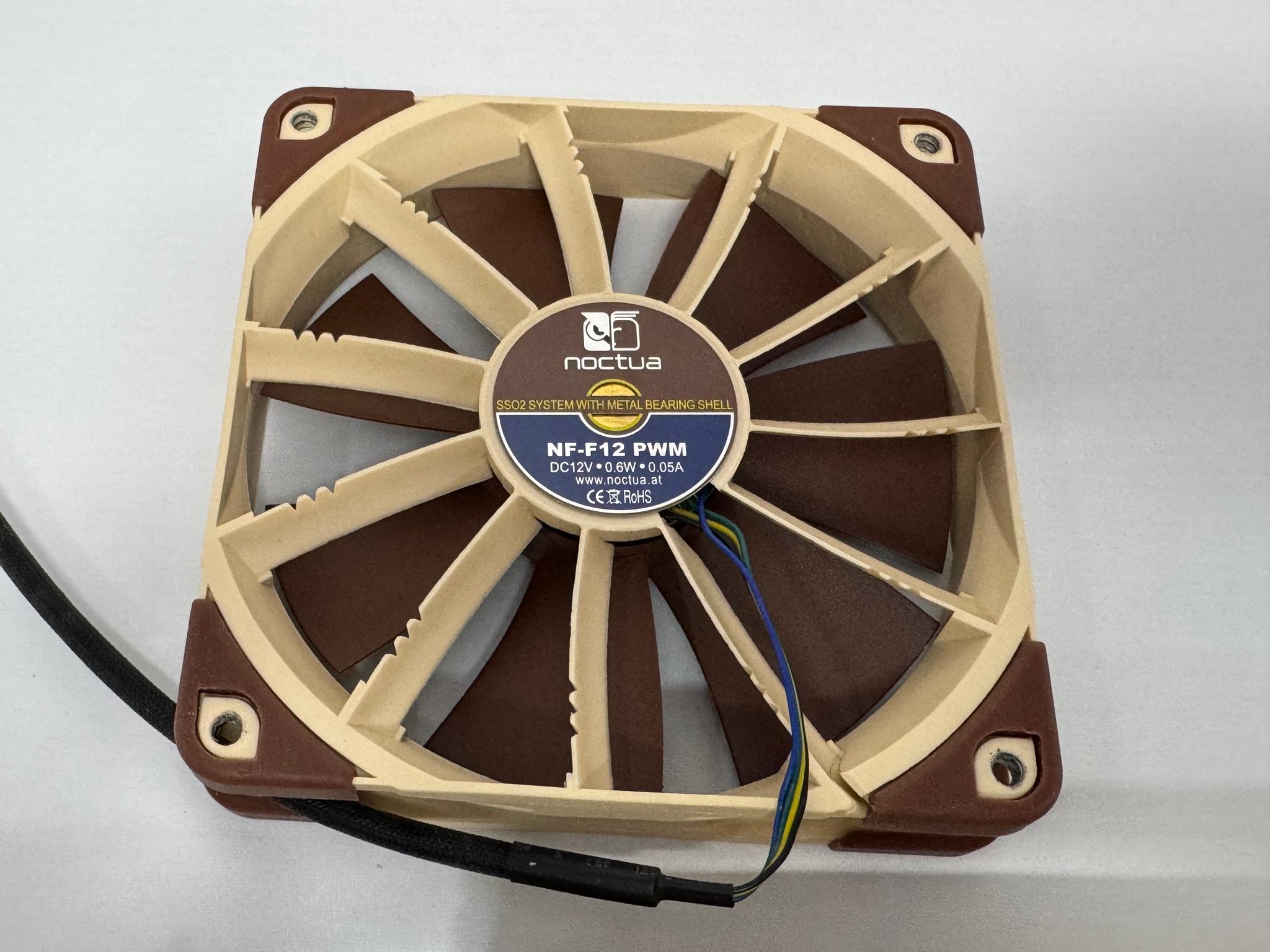 Noctua NH-U12S 120mm U-Type Tower Cooler Fan NF-F12 PWM NT-H1 Thermal Compound