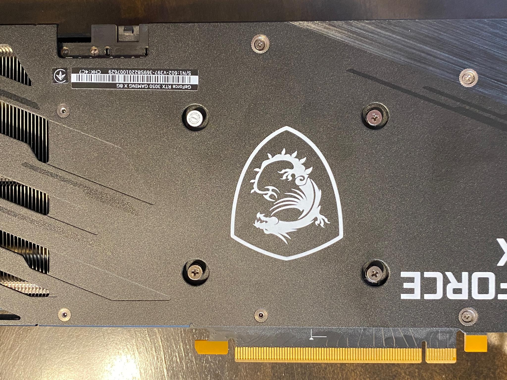 GeForce RTX 3050 MSI Gaming X