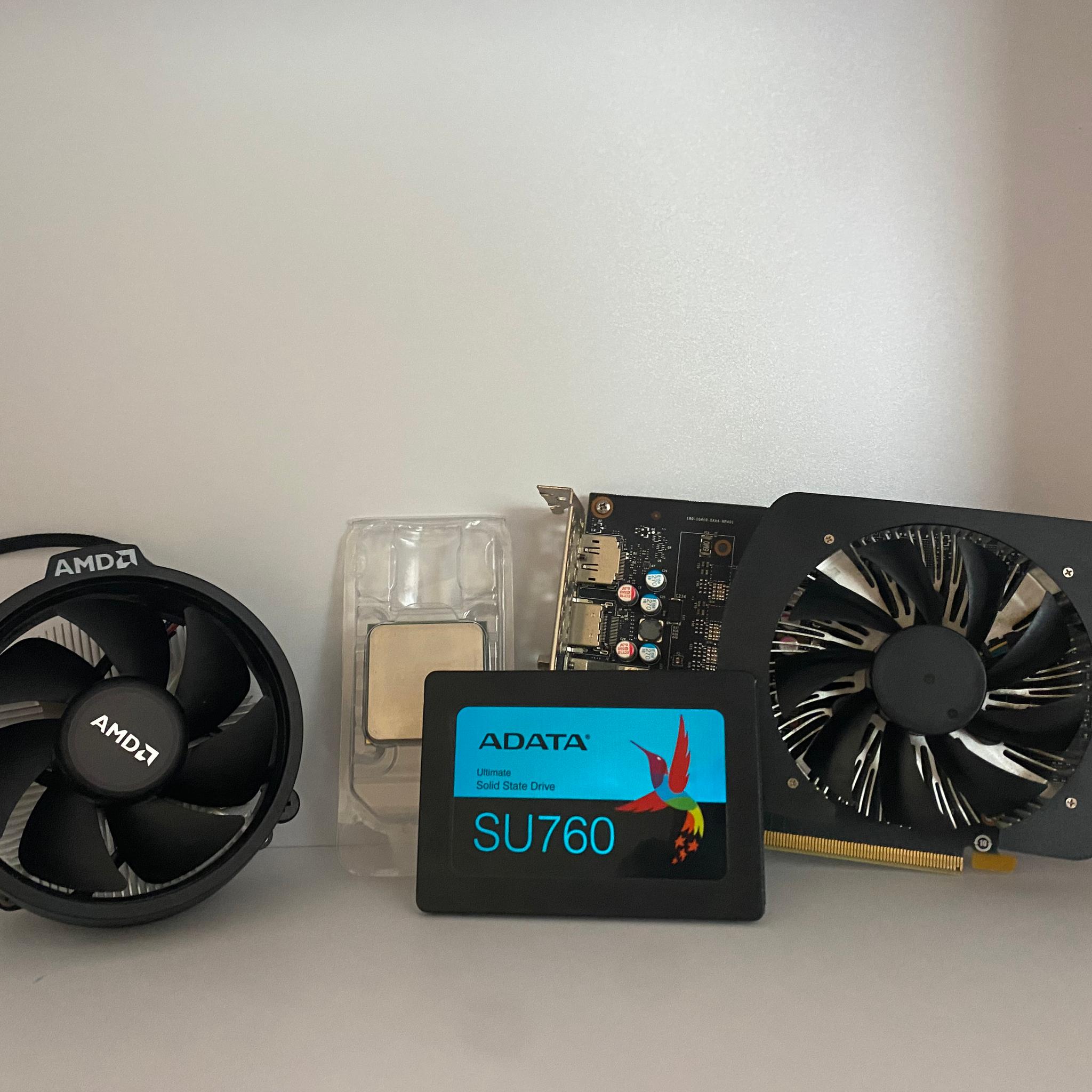 Gtx 1060 Ryzen 5 1400 256gb Sata Ssd and Stock Cooler Combo | Free shipping