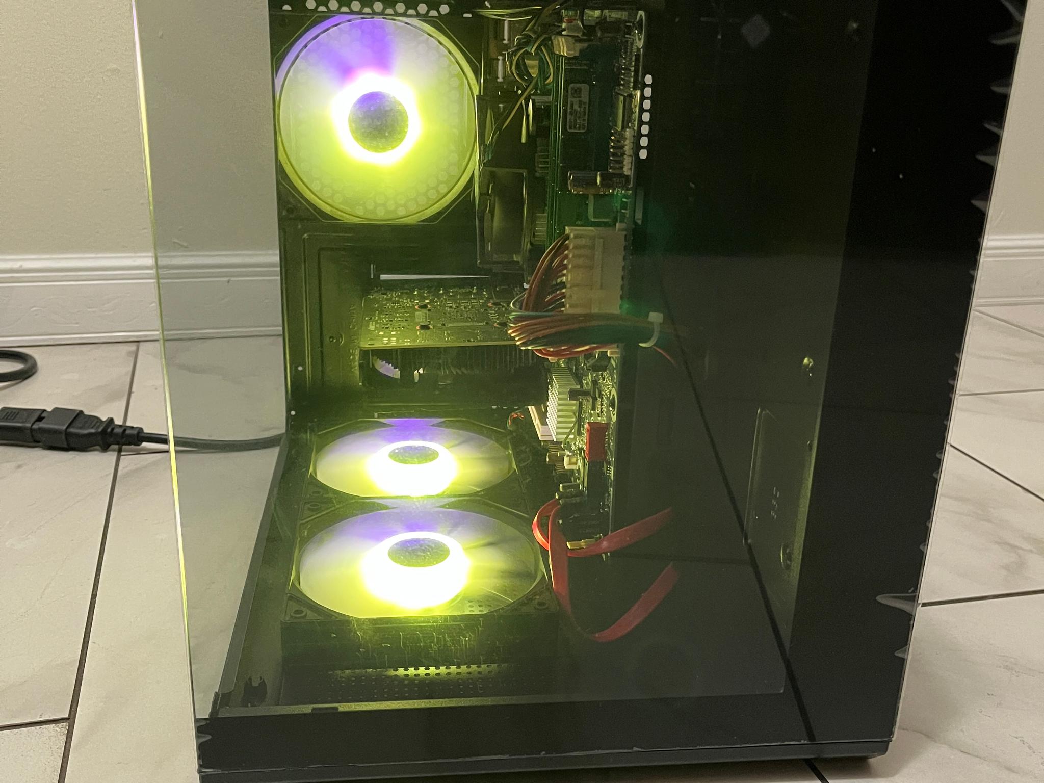 Super Budget Gaming PC - Intel i7-2600, NVIDIA GTX 1050, 12GB RAM, 580GB Storage, w/ Wi-Fi & BT