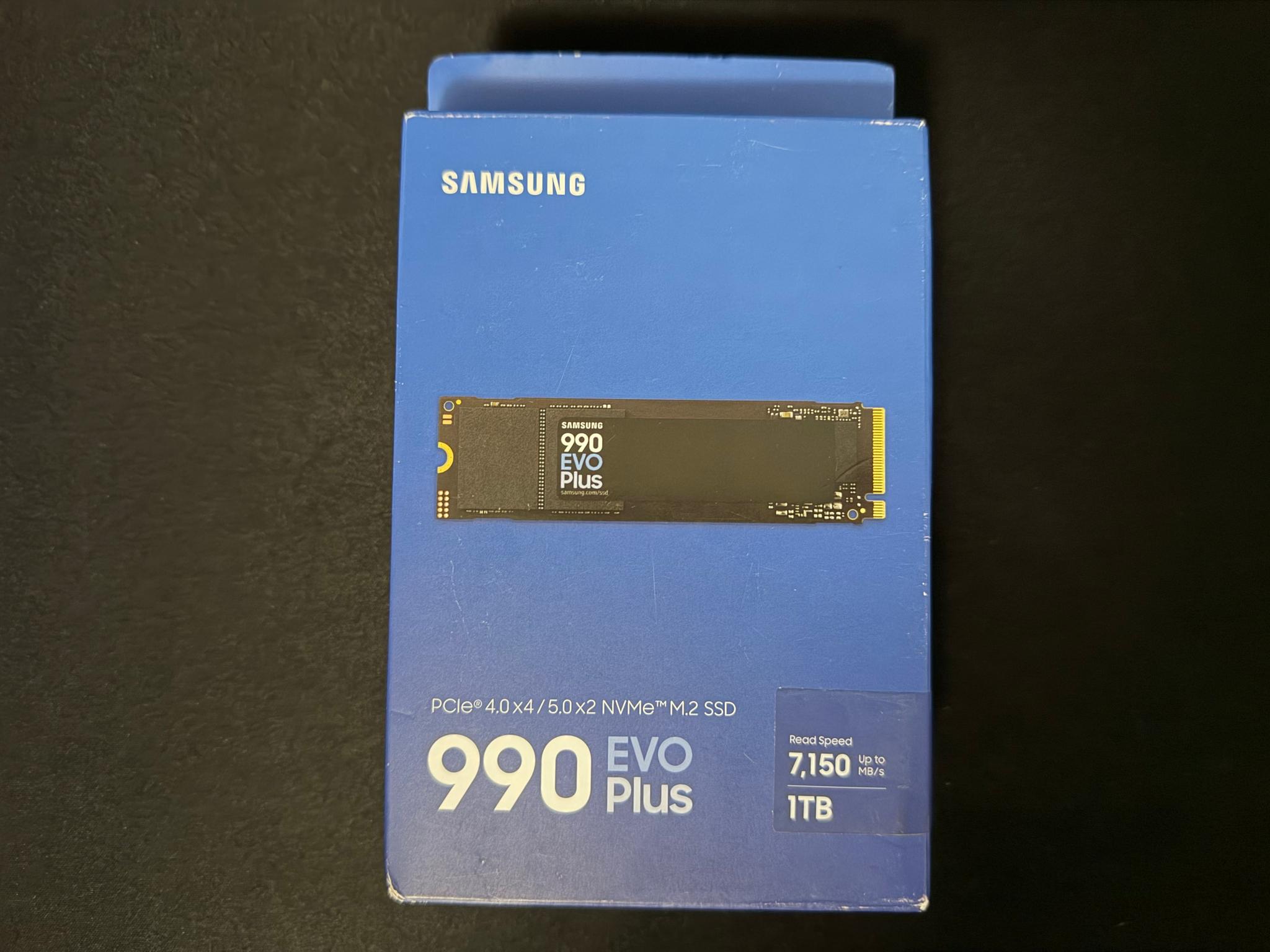 Samsung 990 EVO Plus 1TB NVMe SSD