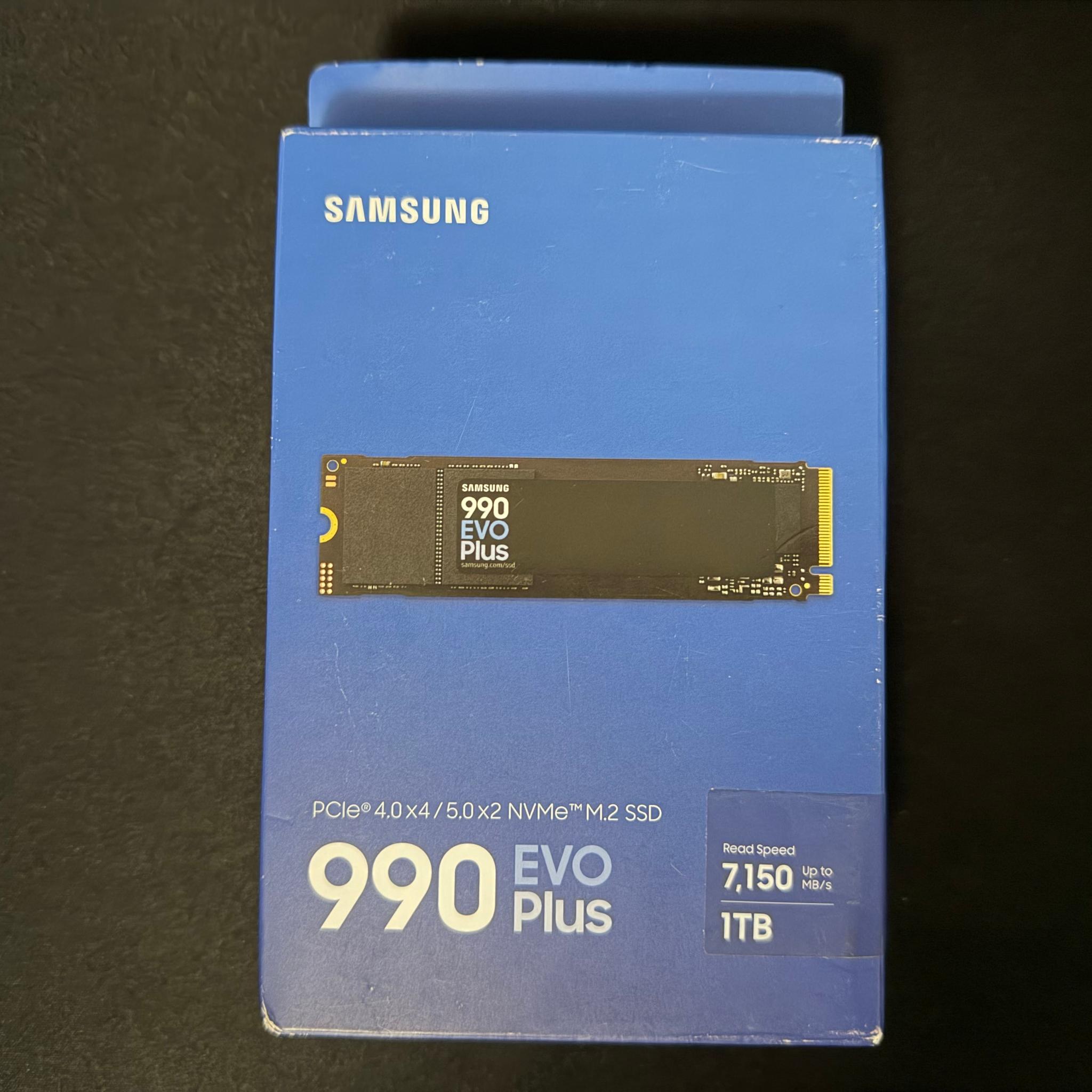 Samsung 990 EVO Plus 1TB NVMe SSD