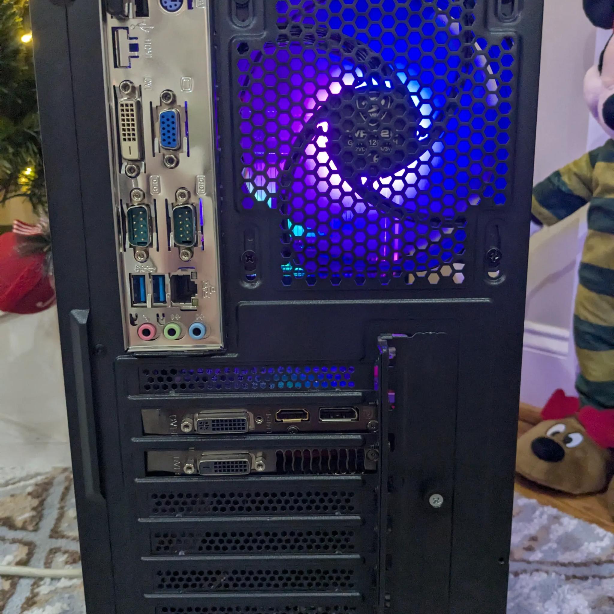 120 FPS Fortnite | 180 Day Warranty | i5-4670, 16GB RAM, 512GB SSD, GTX 970 4GB, RGB, Win10, Wifi